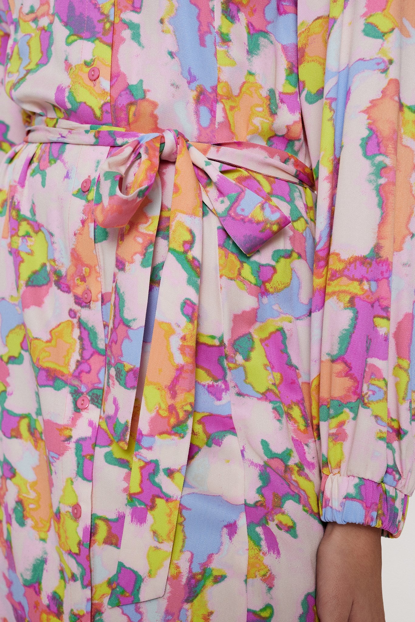 NUSLISH DRESS - Pink Lemonade - Image 4