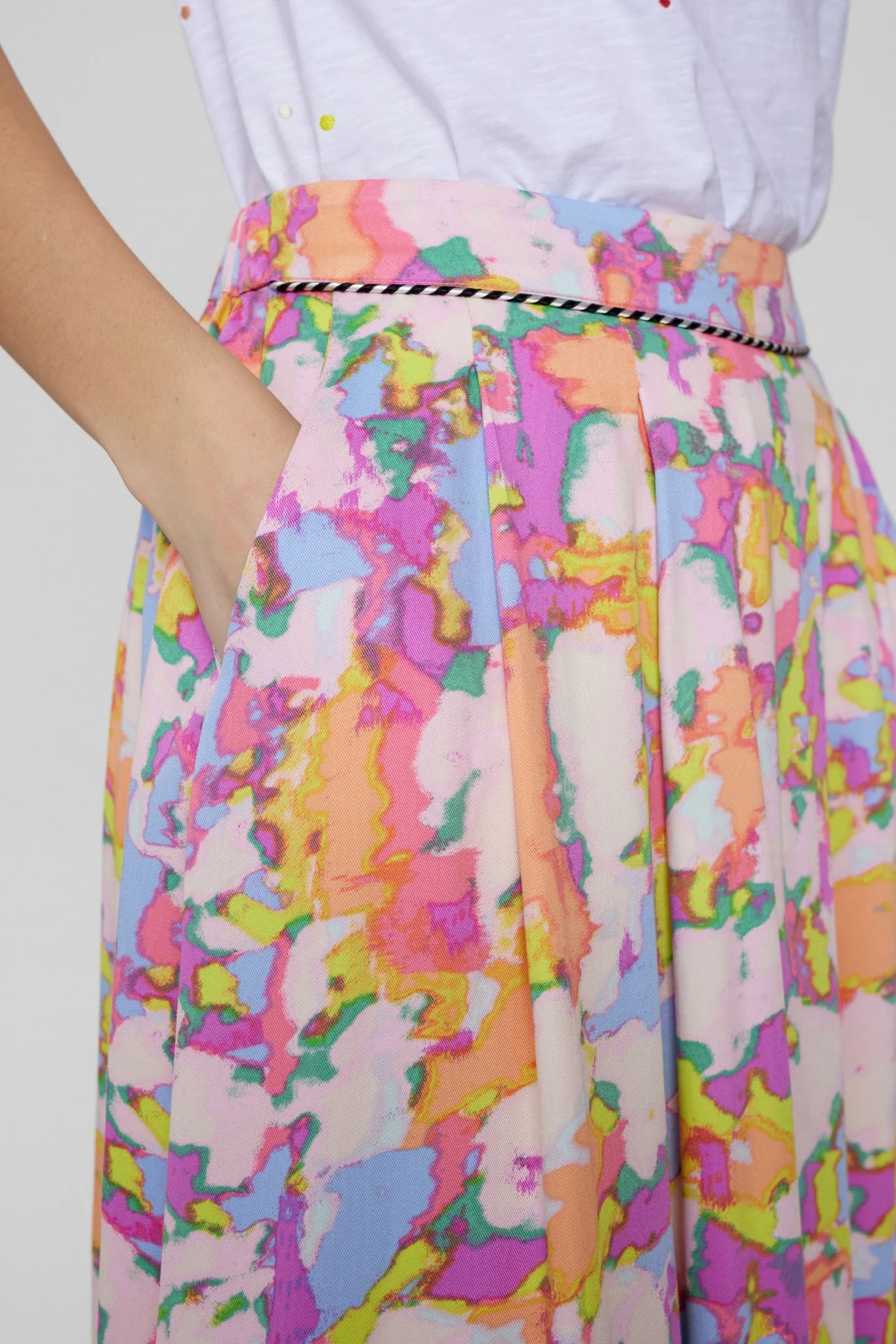 NUSLISH SKIRT - Pink Lemonade - Image 4