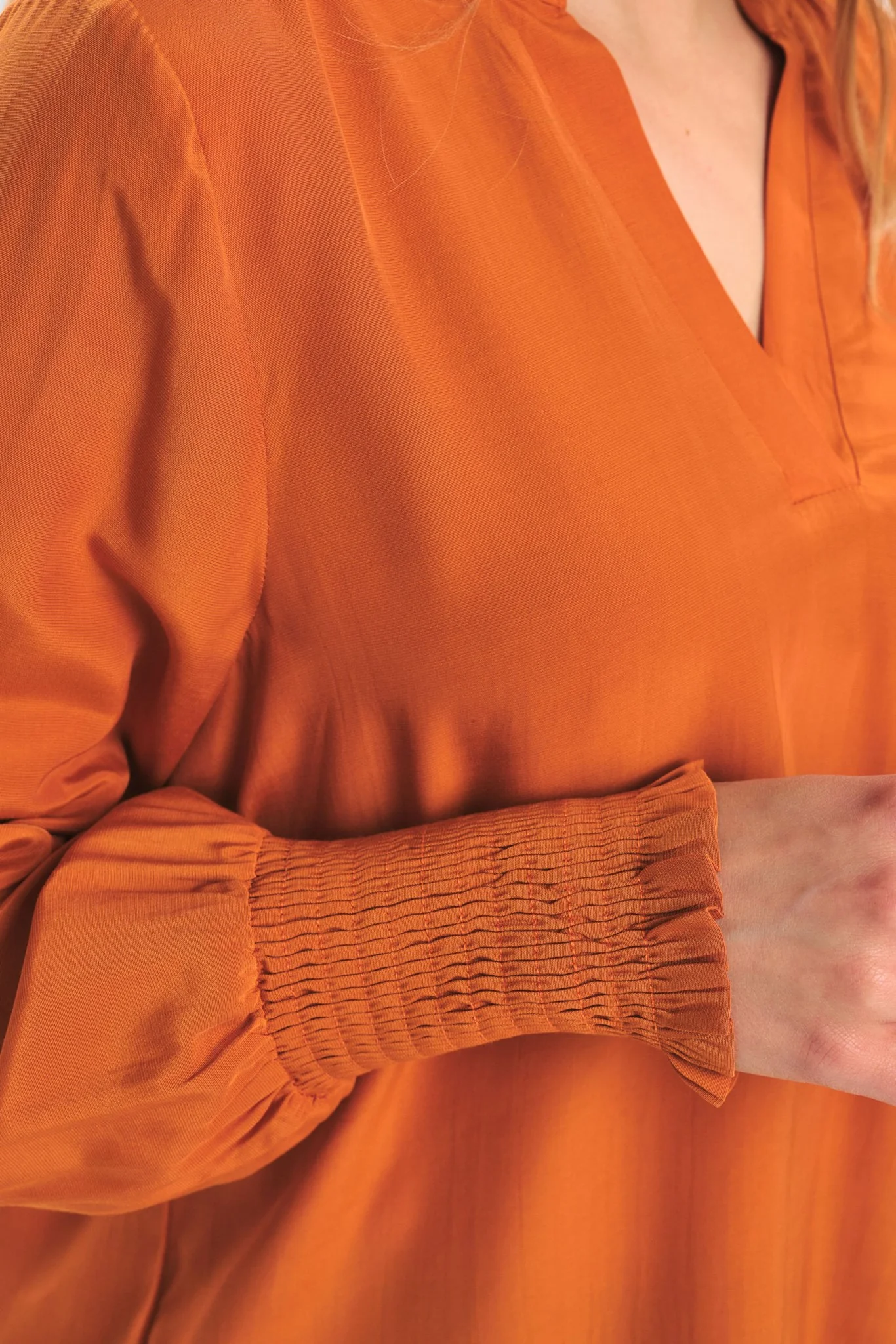 NUSOFTY NEW BLOUSE - Marmelade - Image 4