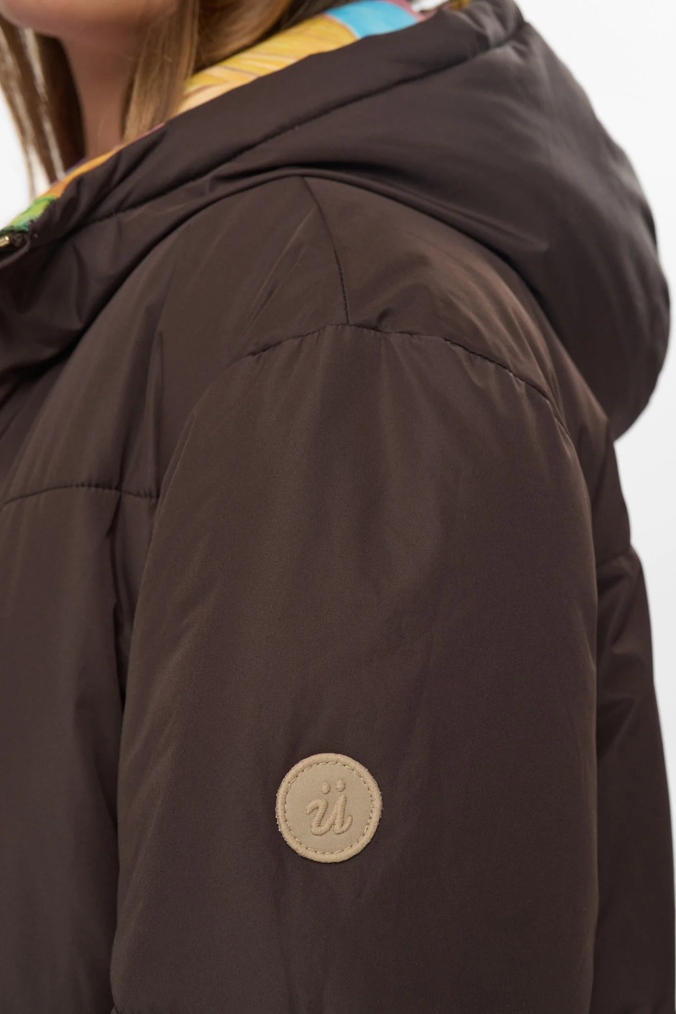 NUSOULA REVERSIBLE JACKET  - Black Coffee - Image 4