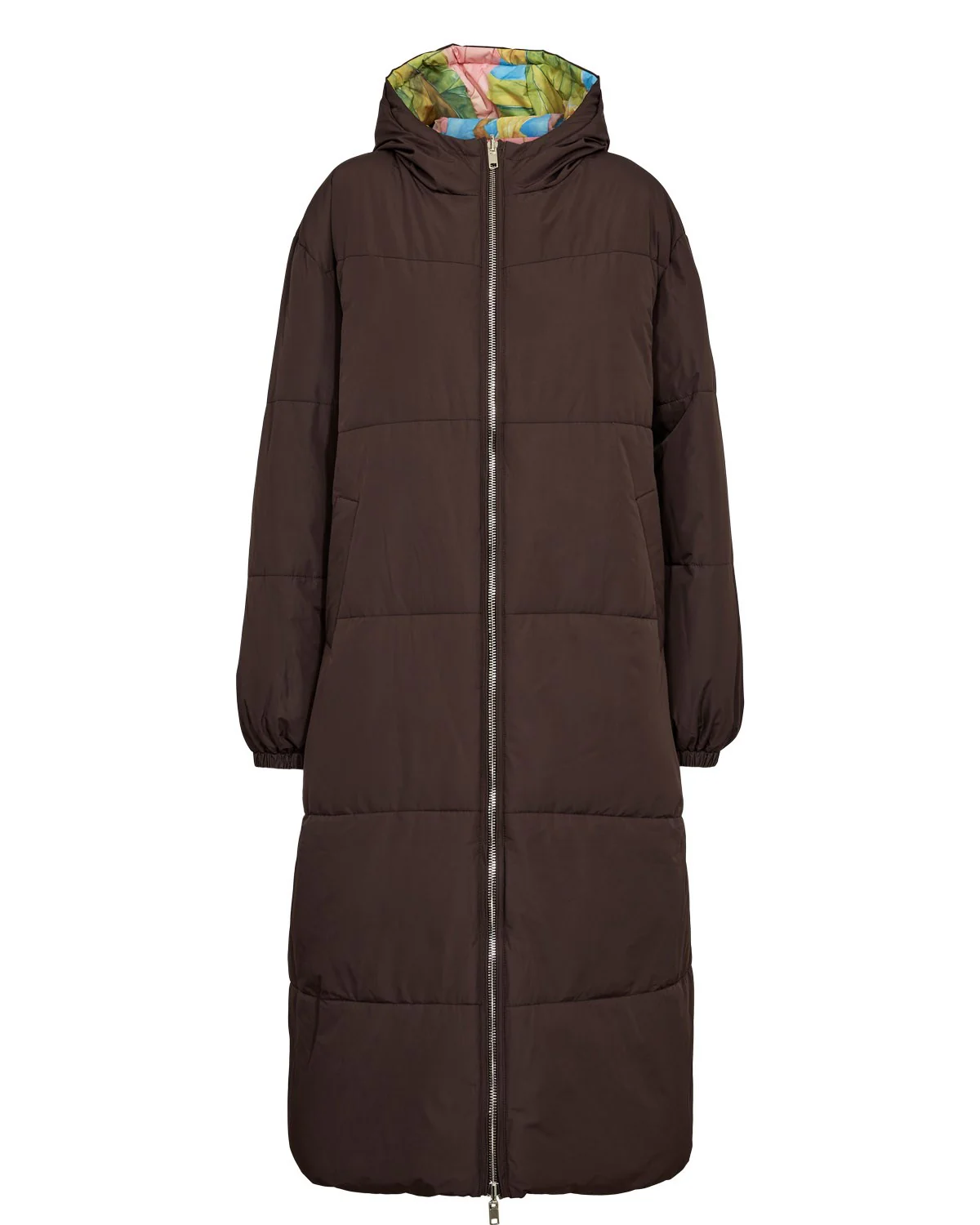 NUSOULA REVERSIBLE JACKET  - Black Coffee - Image 9