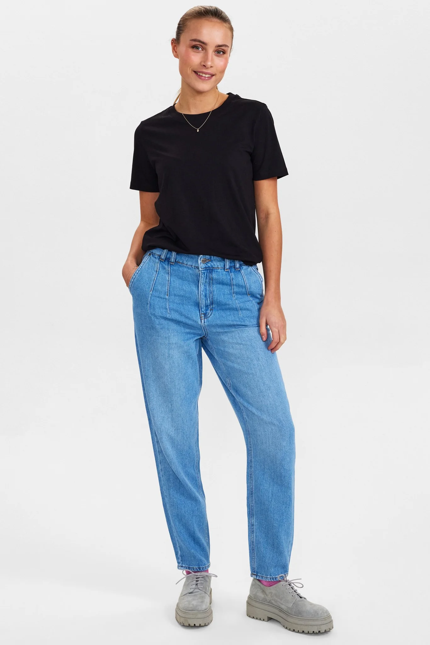NUSTORMY JEANS - NOOS  - Medium Blue Denim - Image 3
