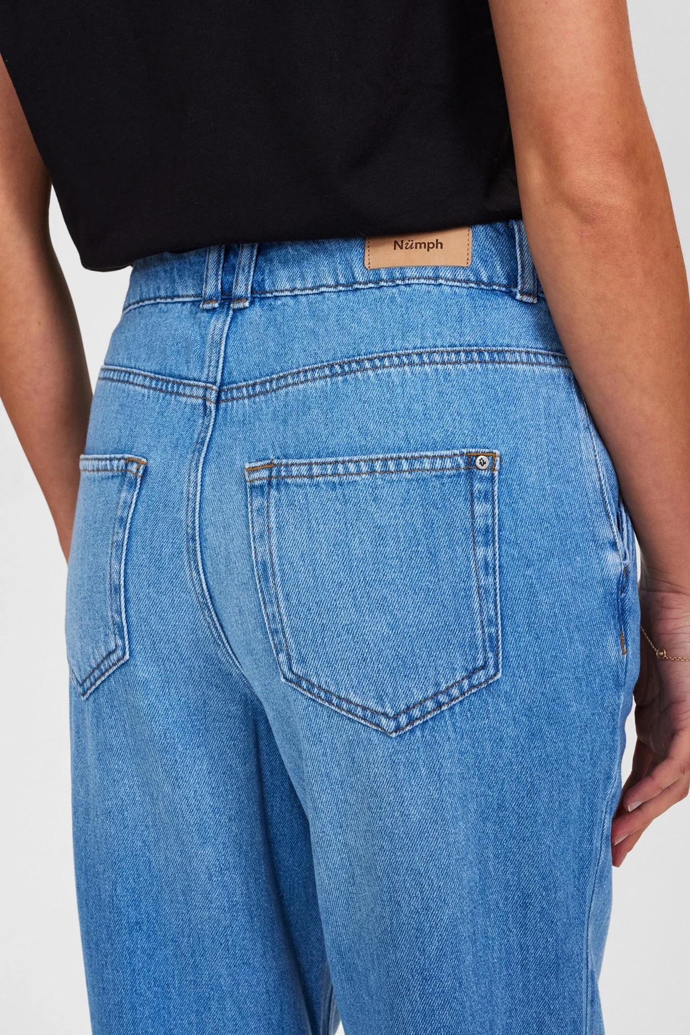 NUSTORMY JEANS - NOOS  - Medium Blue Denim - Image 4
