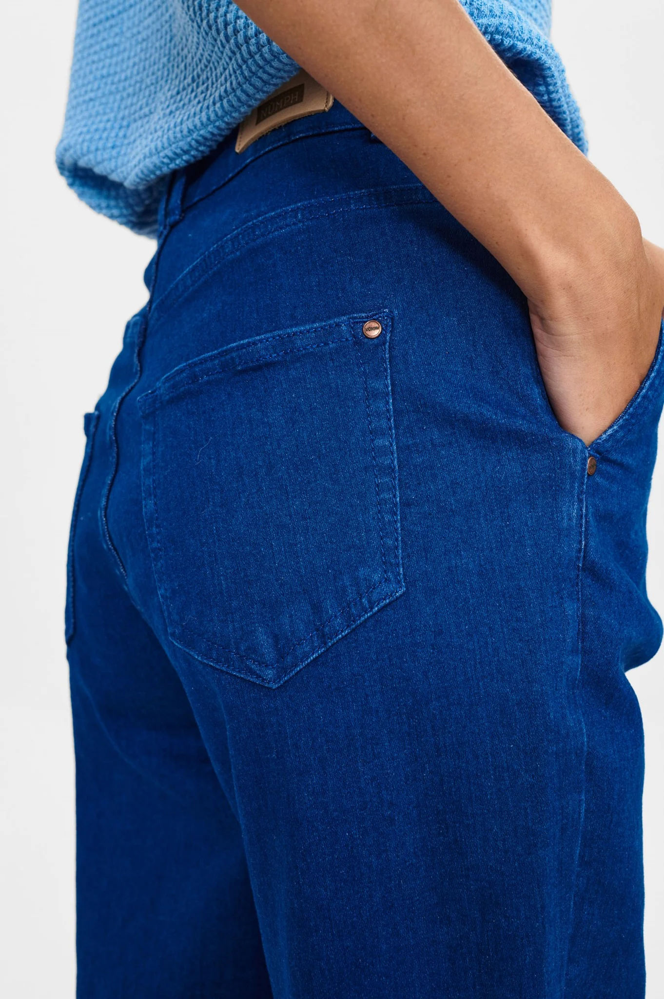 NUSTORMY STR. JEANS - Vintage Blue Denim - Image 5