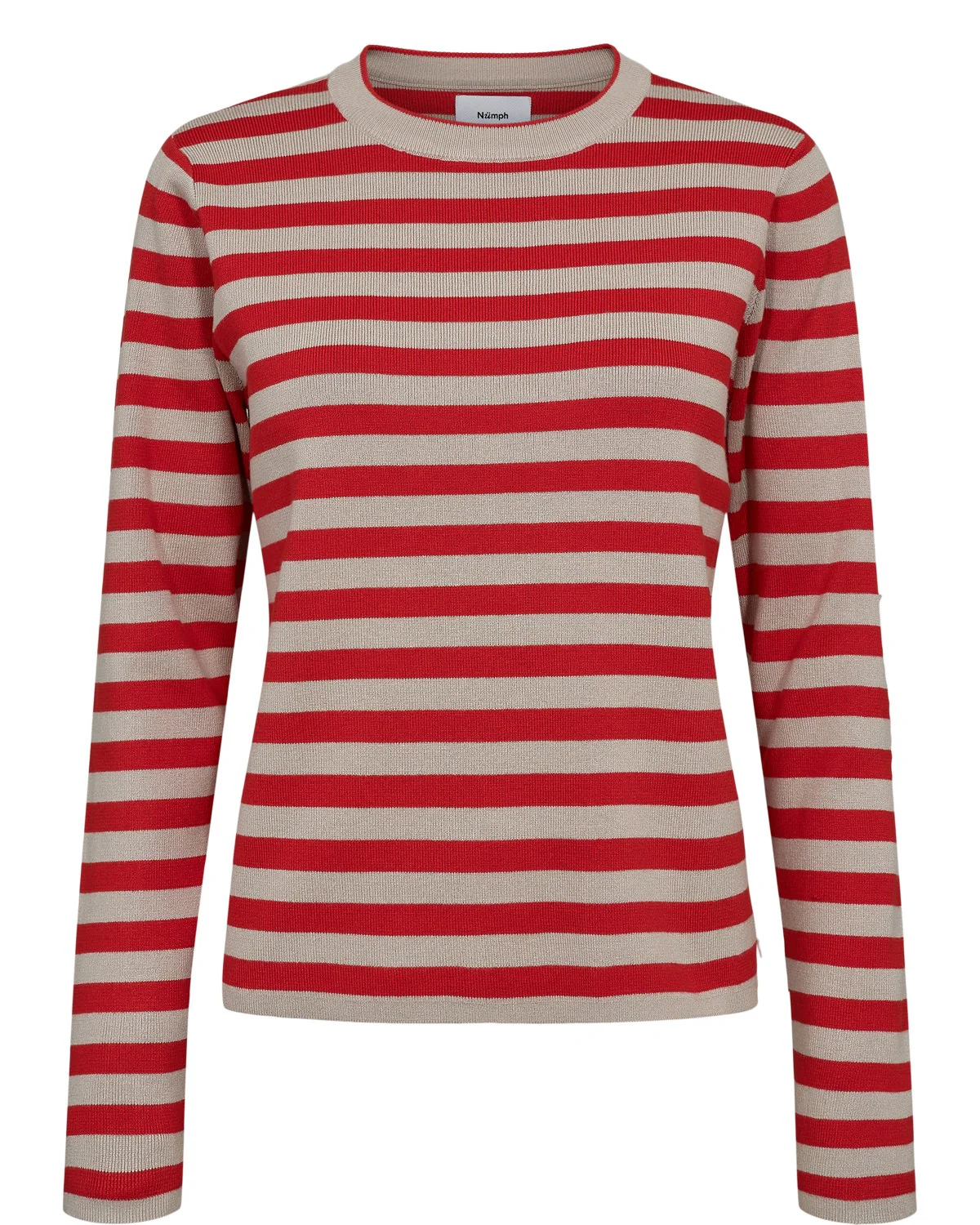 NUSTRIPY PULLOVER - Fiery Red - Image 6