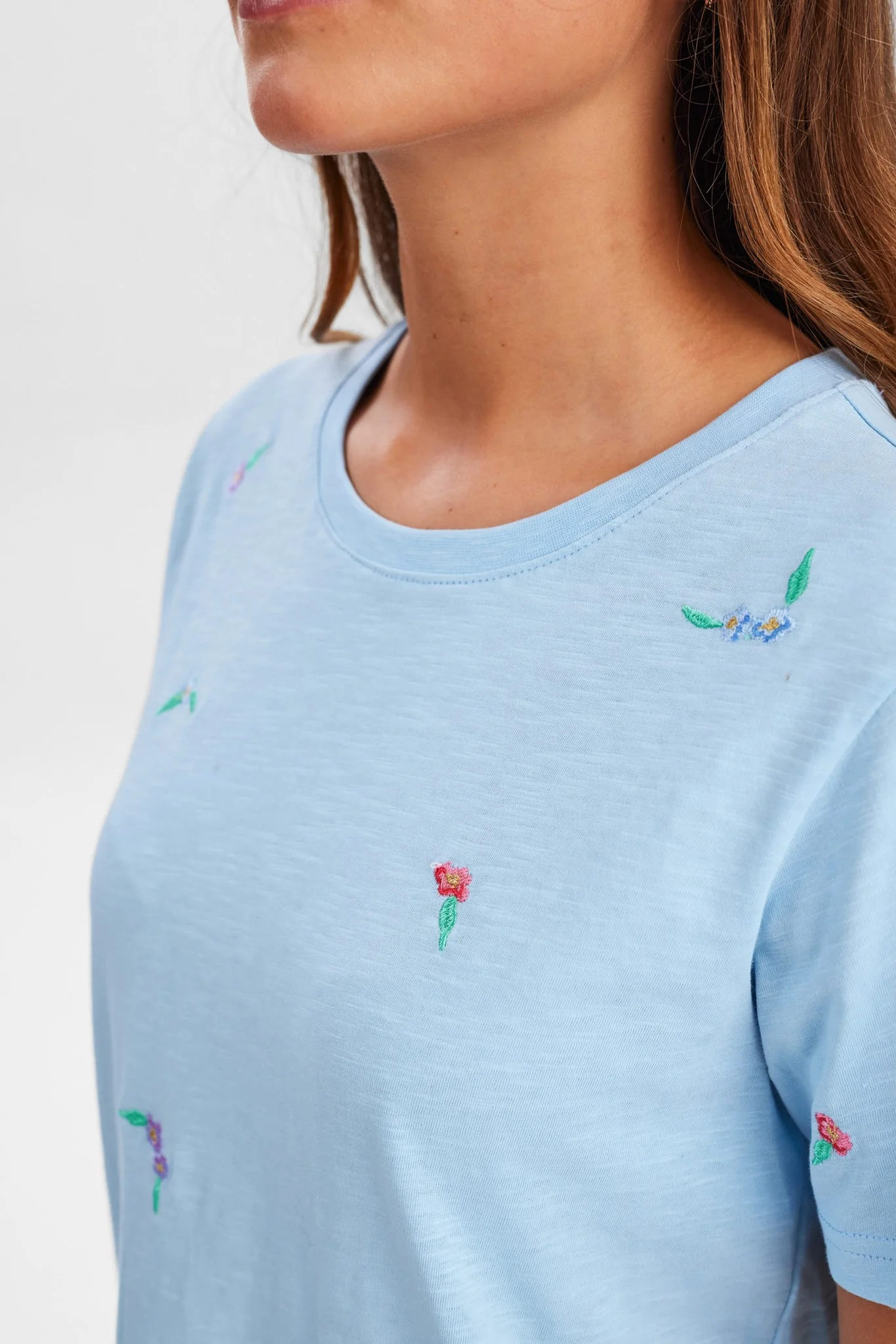 NUSUIS T-SHIRT - GOTS - Cerulean - Image 4