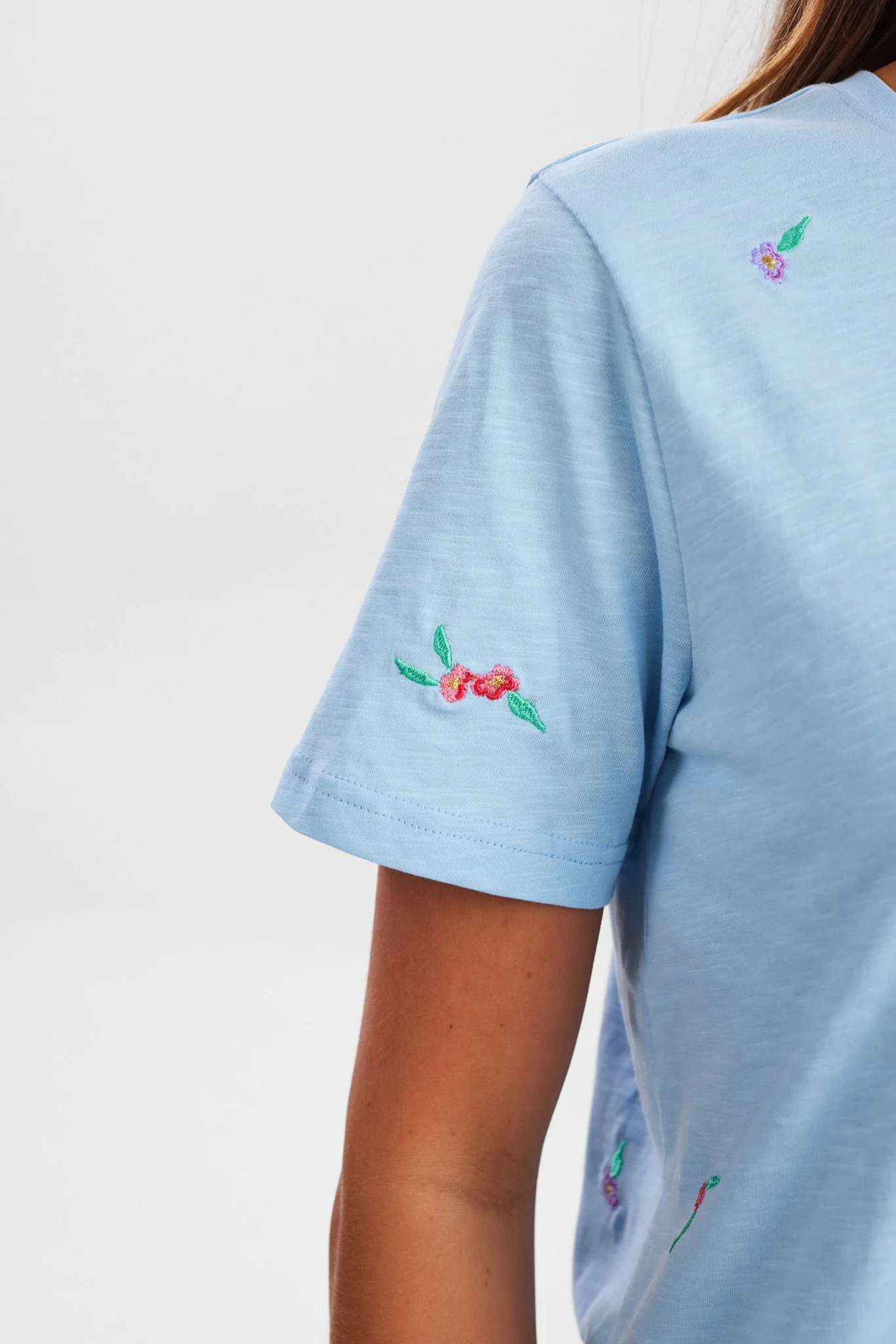 NUSUIS T-SHIRT - GOTS - Cerulean - Image 5