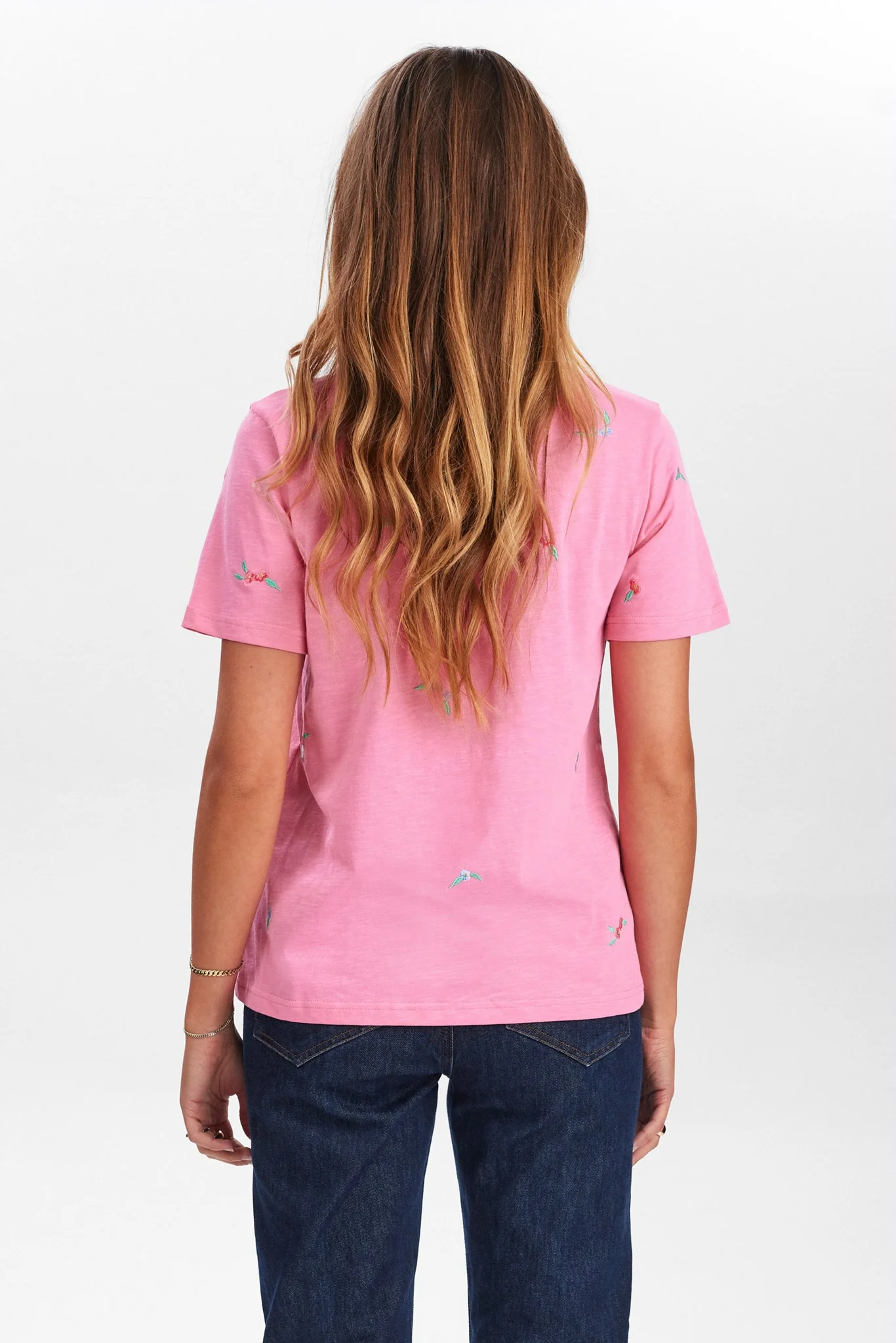 NUSUIS T-SHIRT - GOTS - Pink Carnation - Image 2