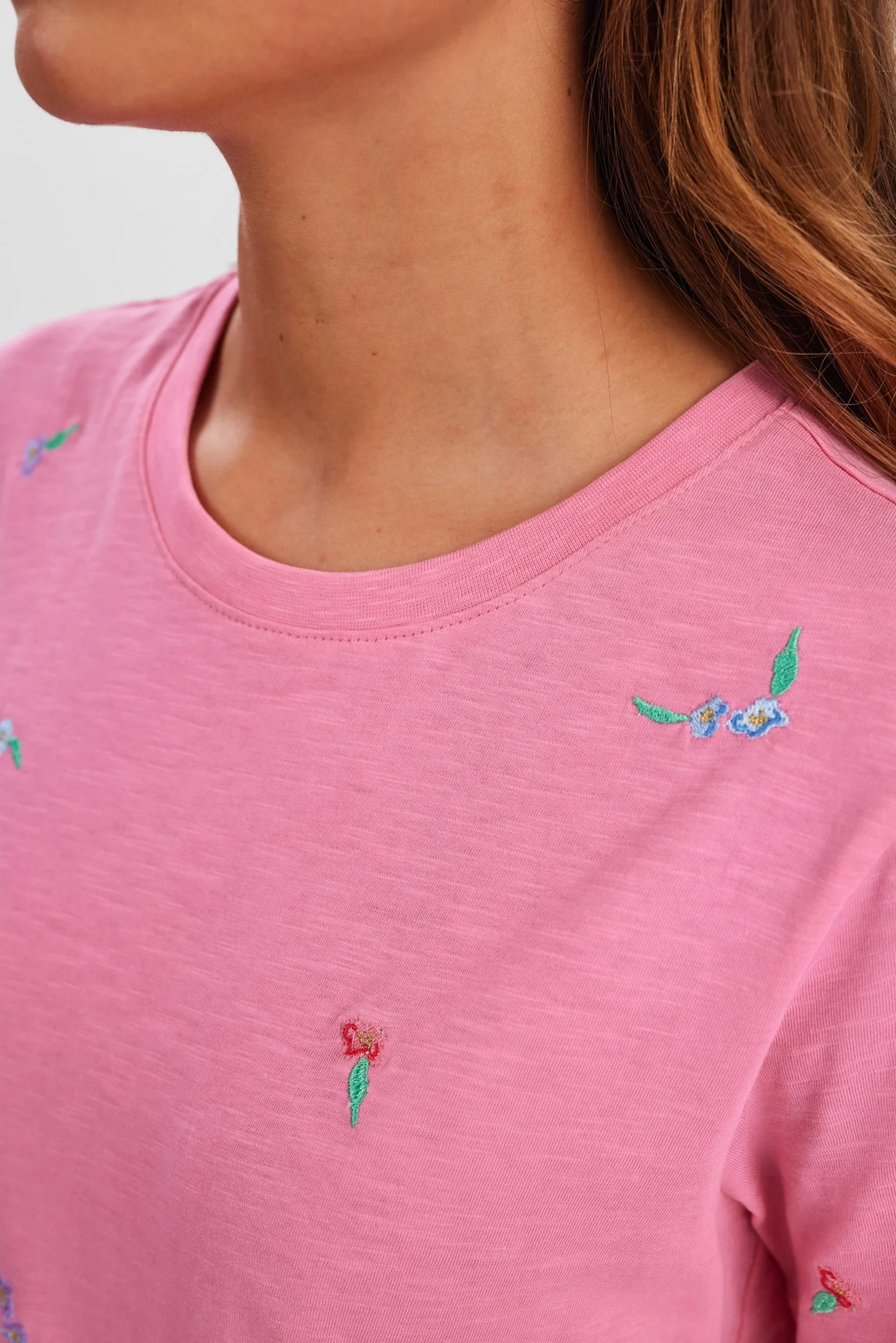 NUSUIS T-SHIRT - GOTS - Pink Carnation - Image 4