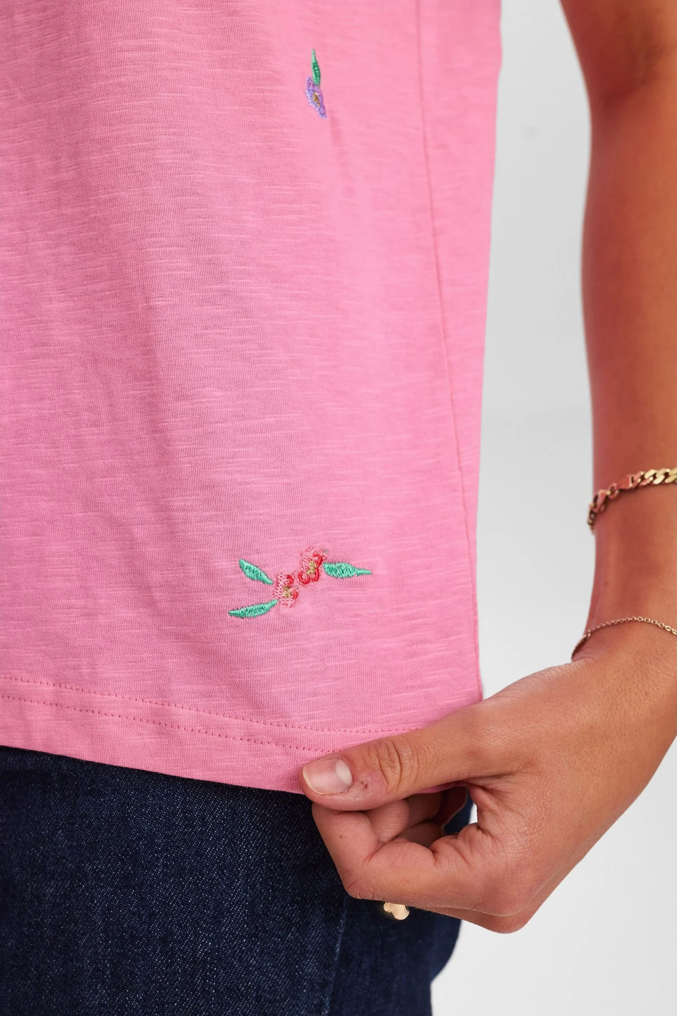 NUSUIS T-SHIRT - GOTS - Pink Carnation - Image 5