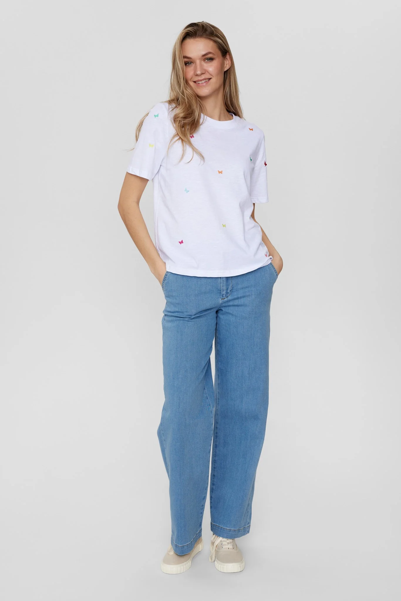 NUSUMMI T-SHIRT - GOTS - Bright White - Image 3