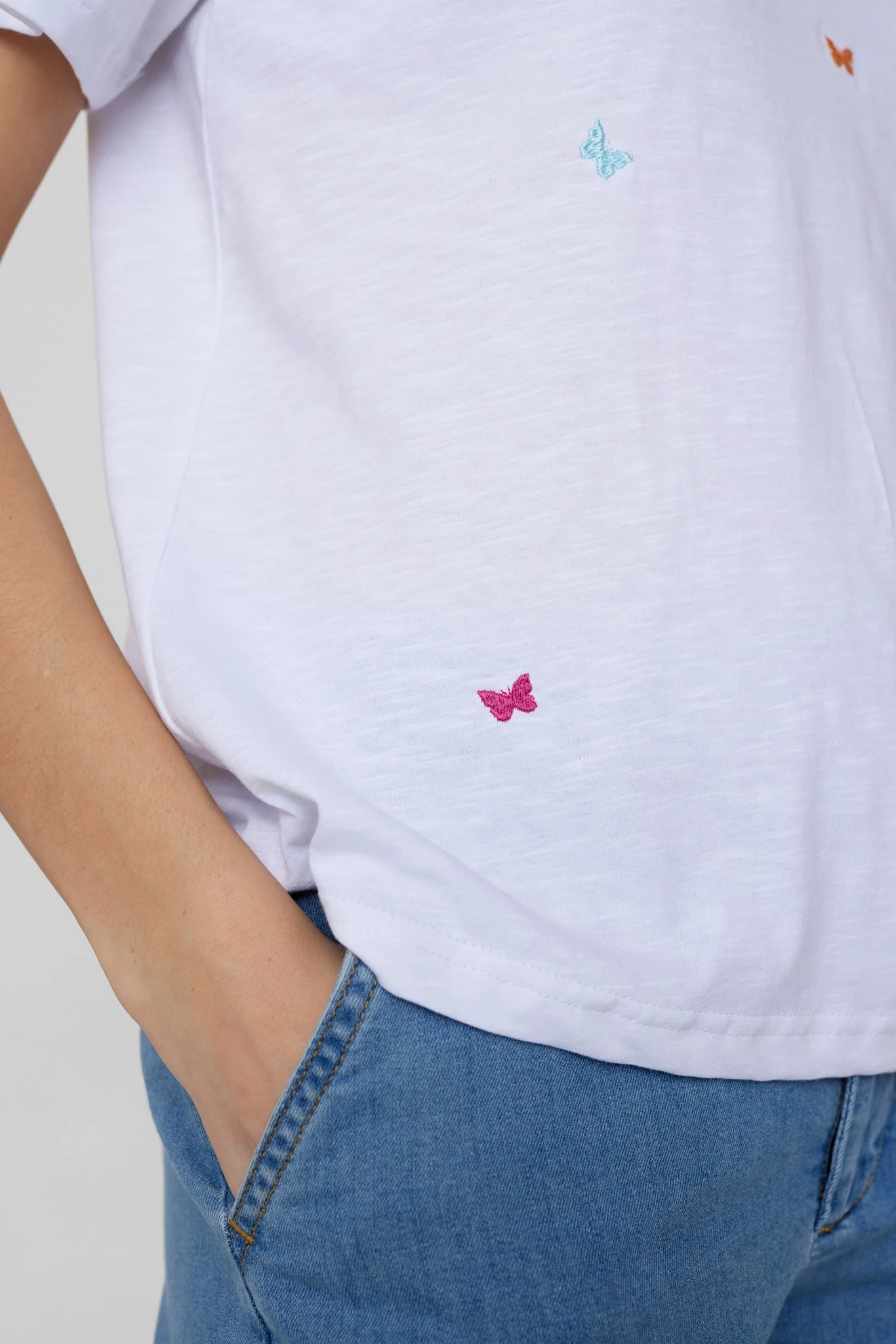 NUSUMMI T-SHIRT - GOTS - Bright White - Image 5