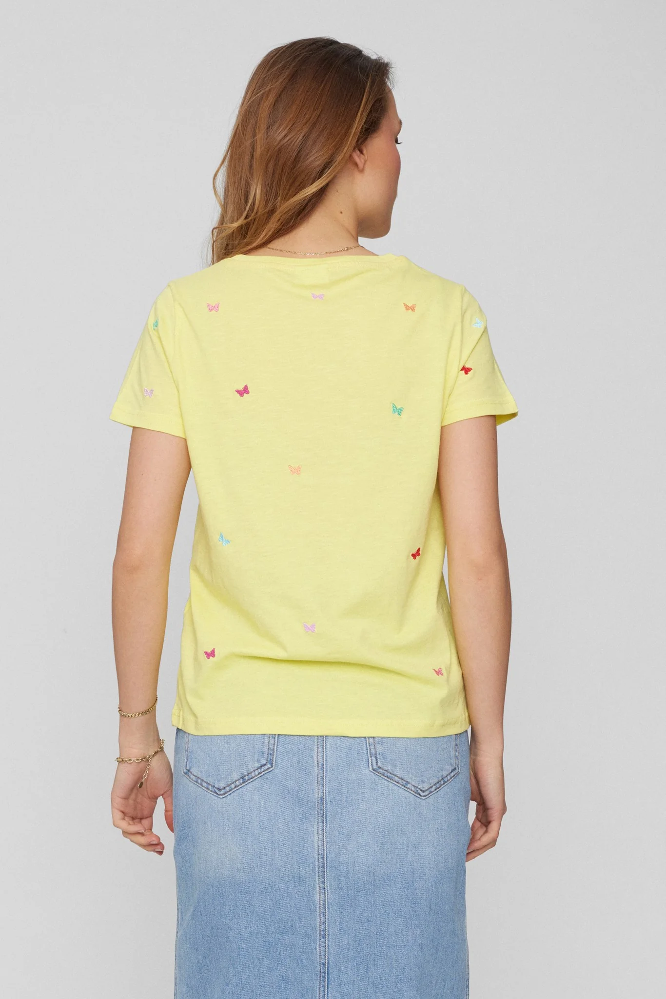 NUSUMMI T-SHIRT - GOTS - Limelight - Image 2