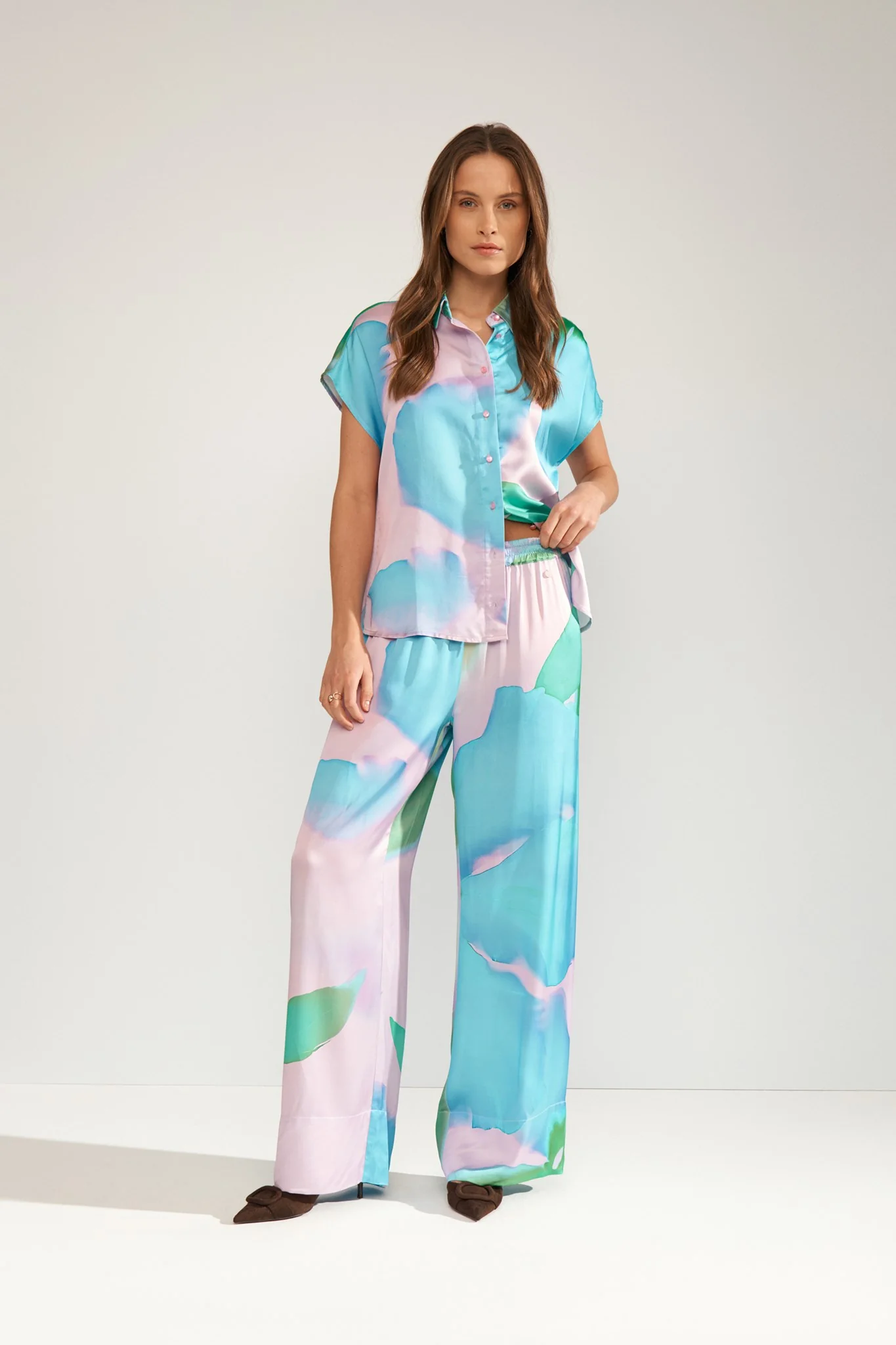 NUSUNLEE SS SHIRT - Orchid Bloom - Image 6