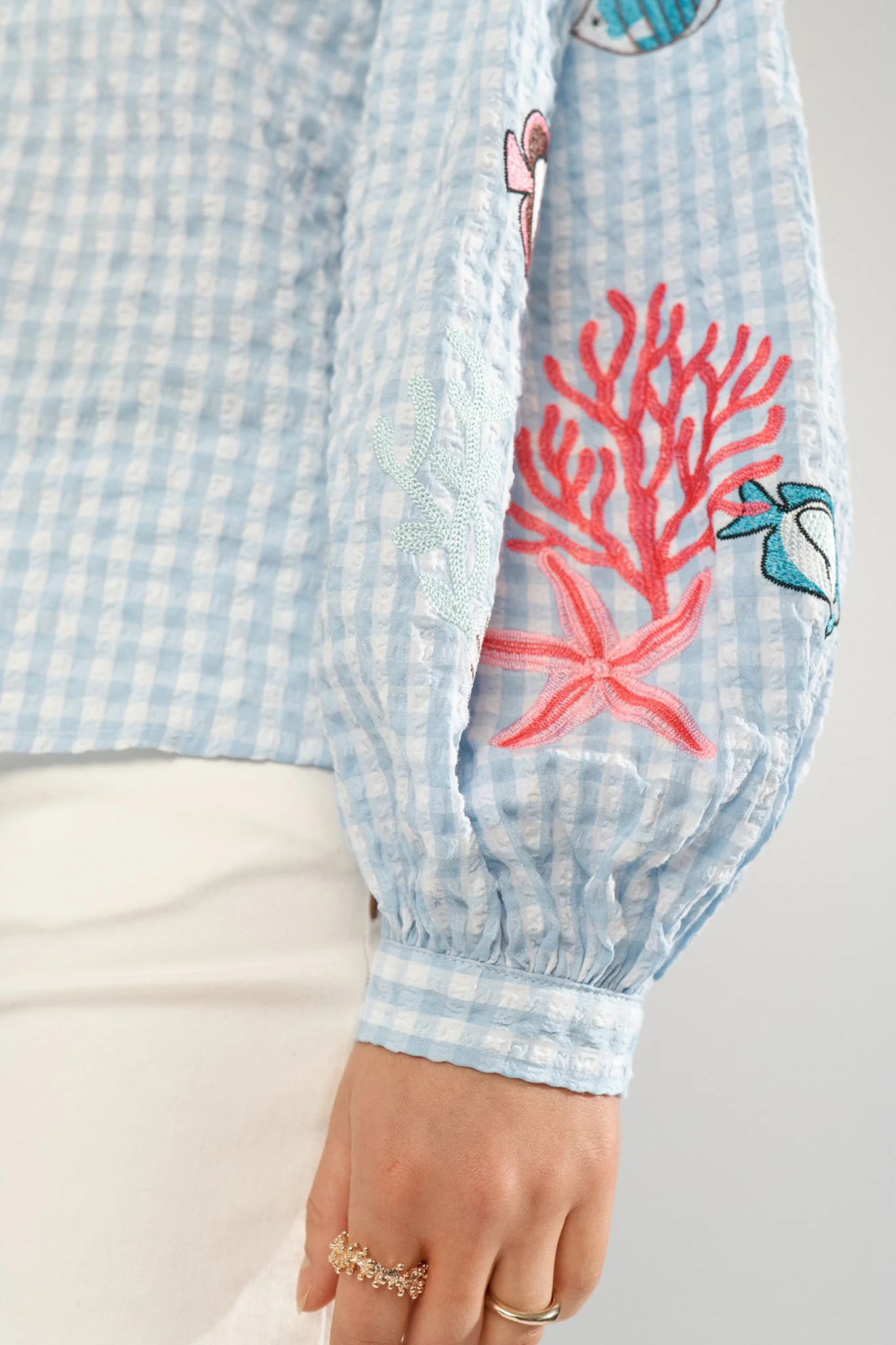 NUSURFER SHIRT  - Placid Blue - Image 5