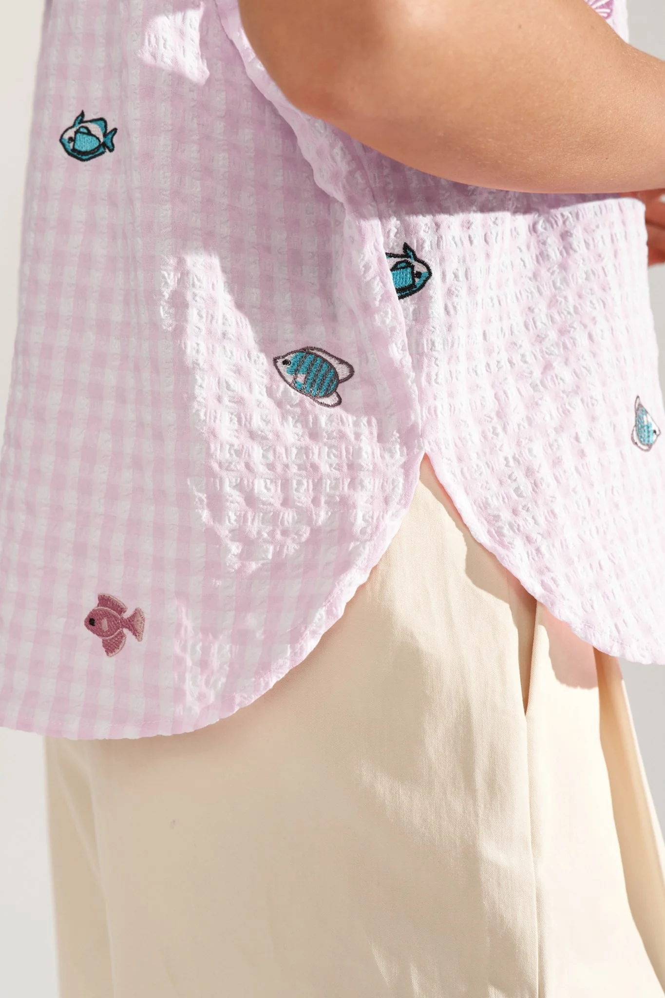 NUSURFER SLEEVELESS SHIRT  - Prism Pink - Image 5