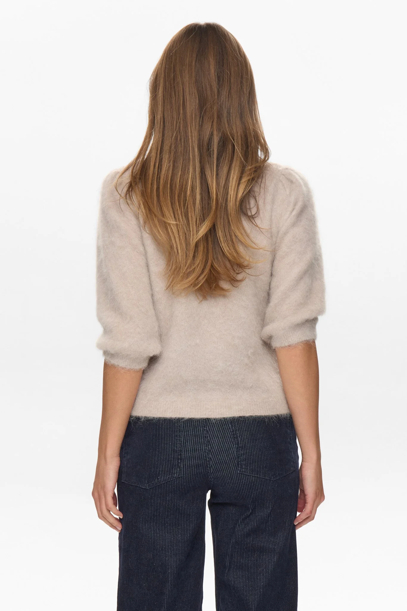 NUSURI BRUSHED SS CARDIGAN - Chateau Gray - Image 2