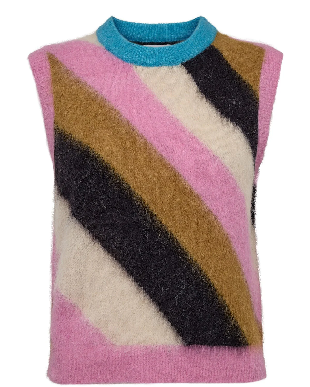 NUSURI MULTI STRIPE VEST - Obsidian - Image 6