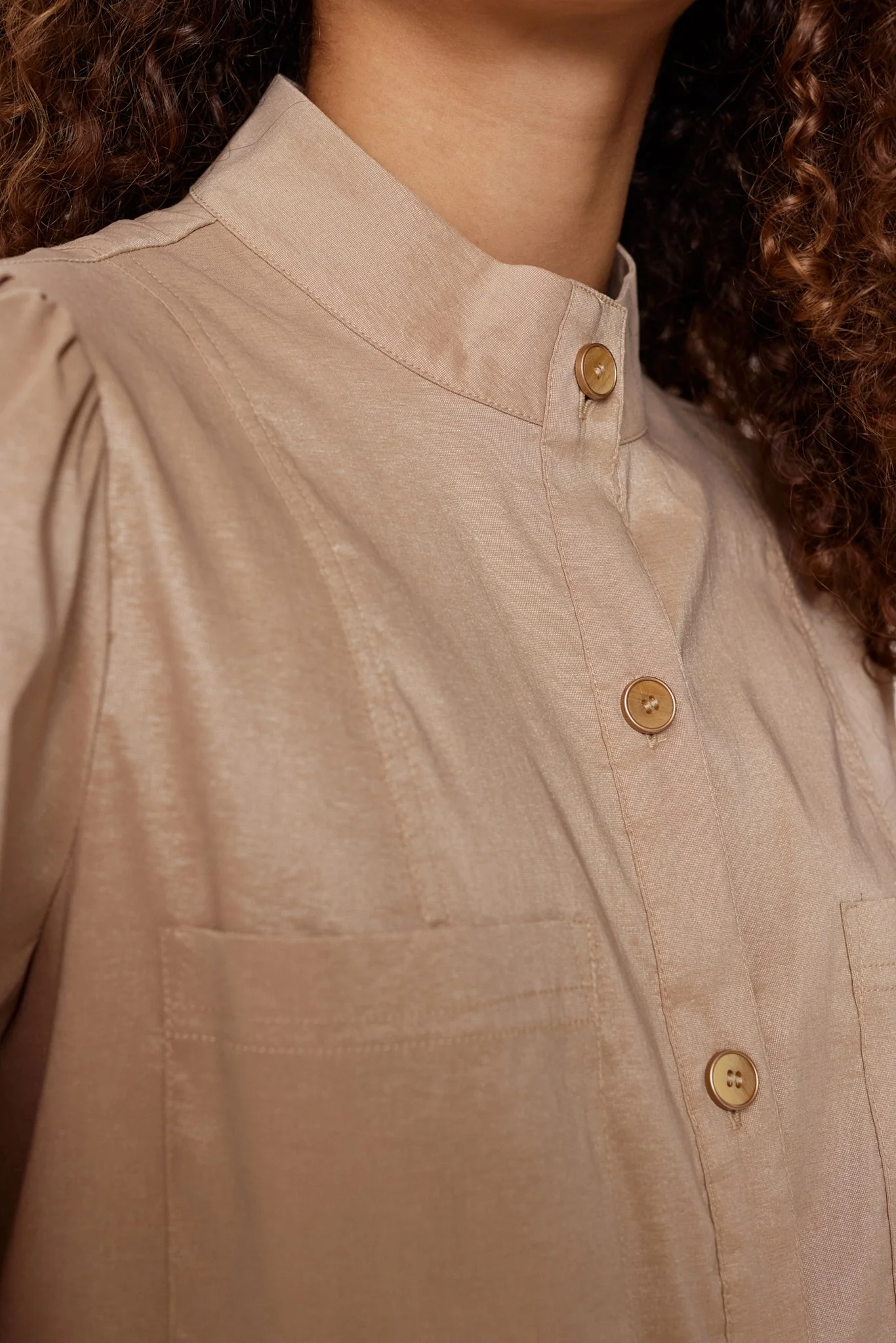 NUSUSAN SHIRT  - Sesame - Image 4