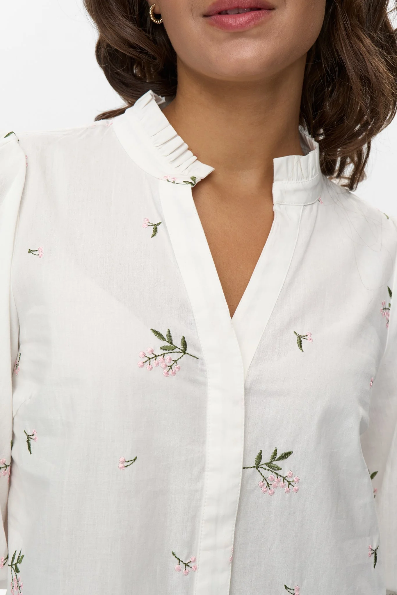 NUTALLIE SHIRT  - Bright White - Image 4