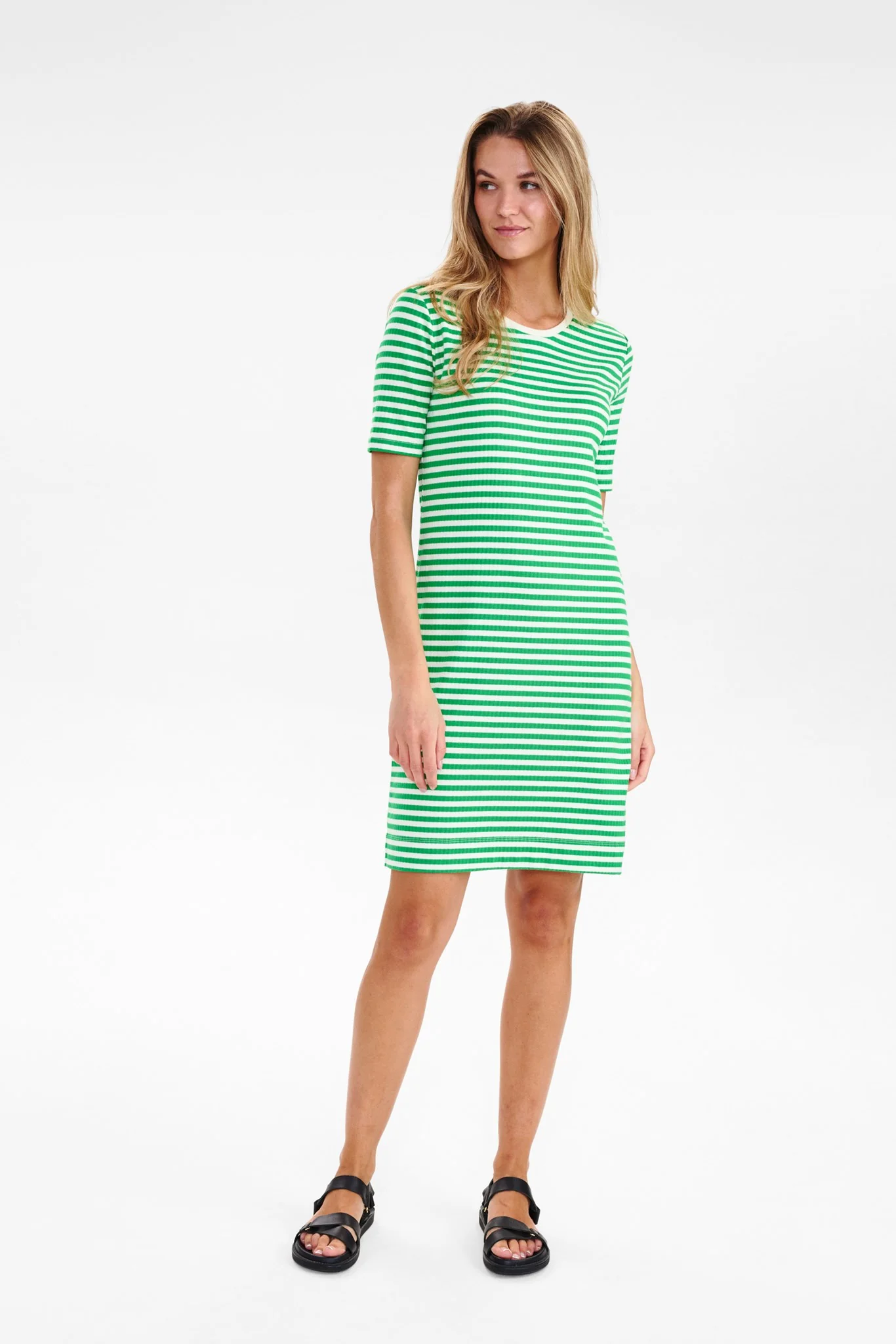 NUTANIA DRESS - Poison green - Image 3