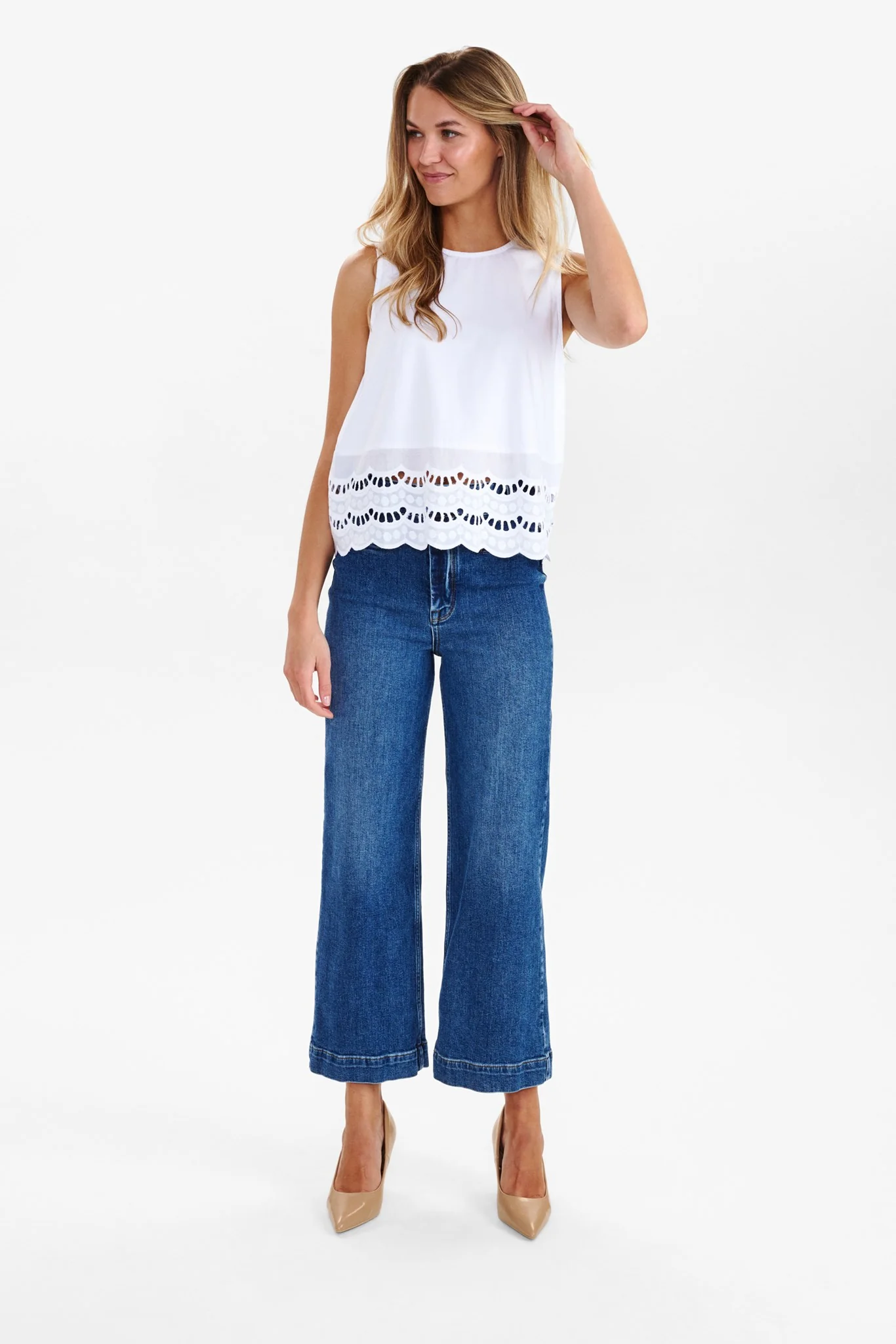 NUTASCHA BLOUSE - Bright White - Image 3