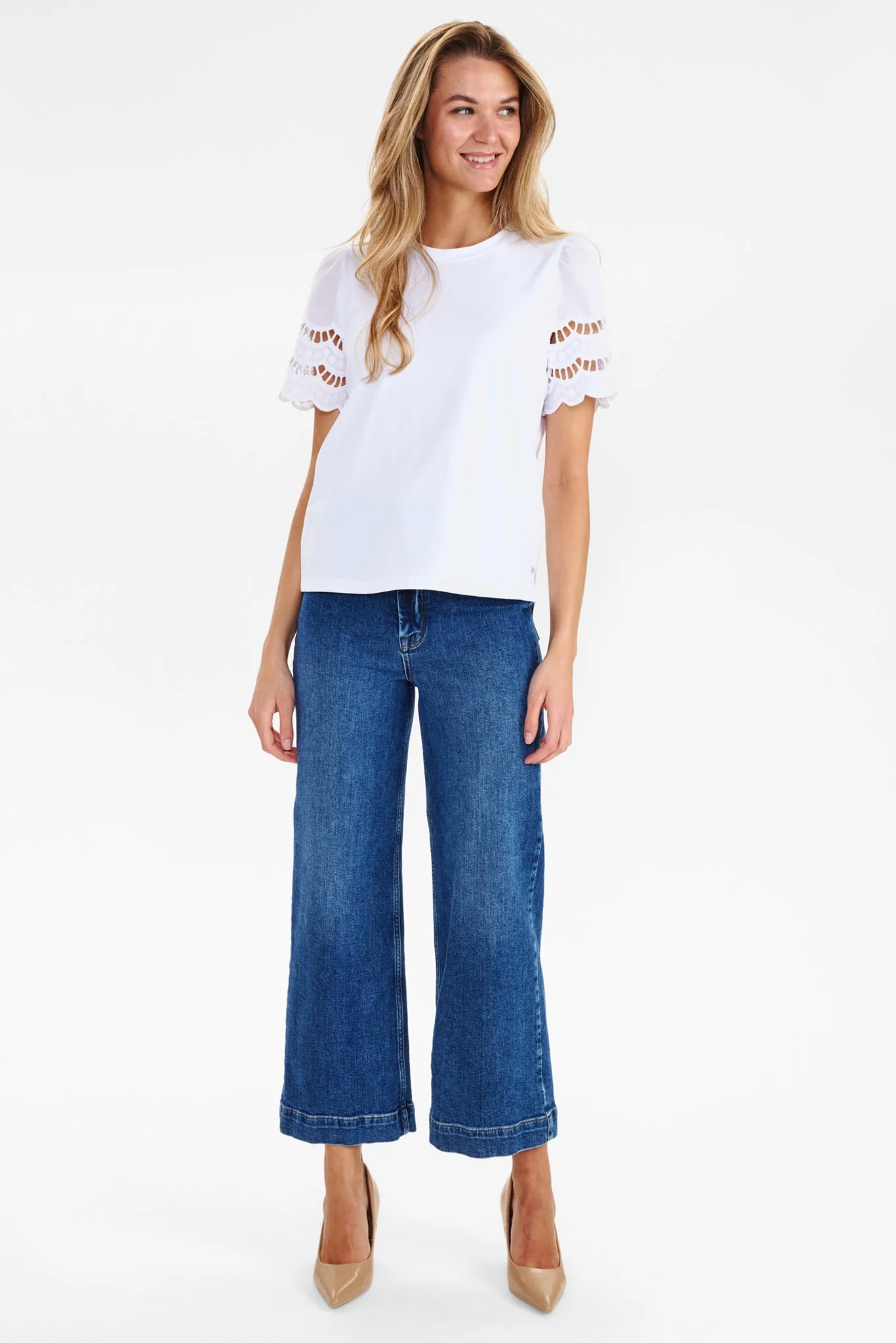 NUTASCHA TEE - Bright White - Image 3