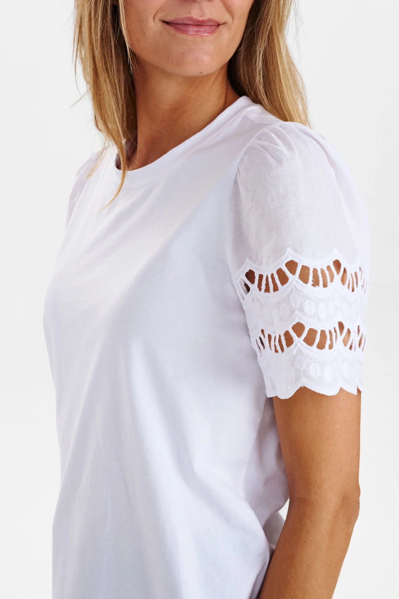 NUTASCHA TEE - Bright White - Image 4