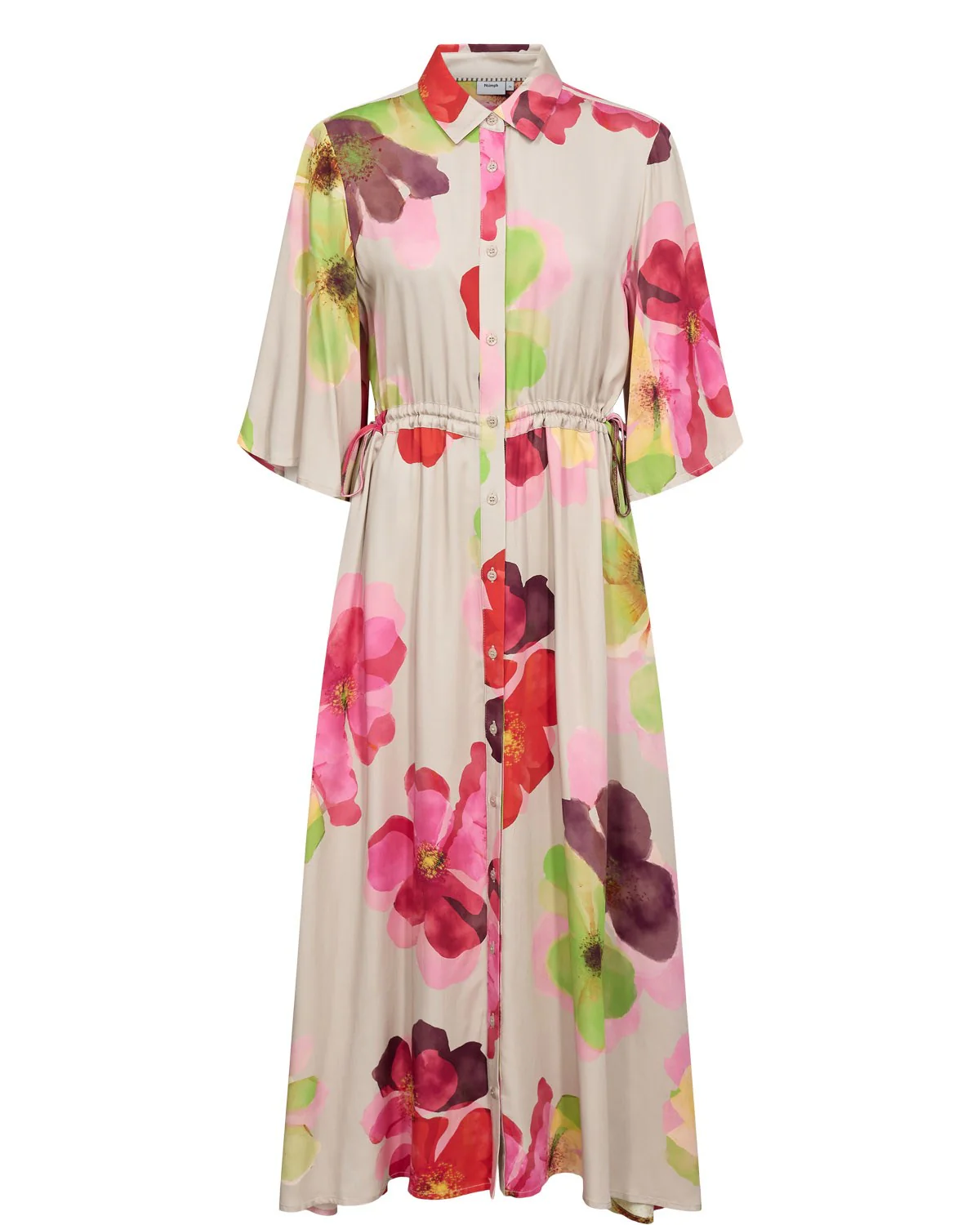 NUTASSY LONG DRESS - Gray Morn - Image 6