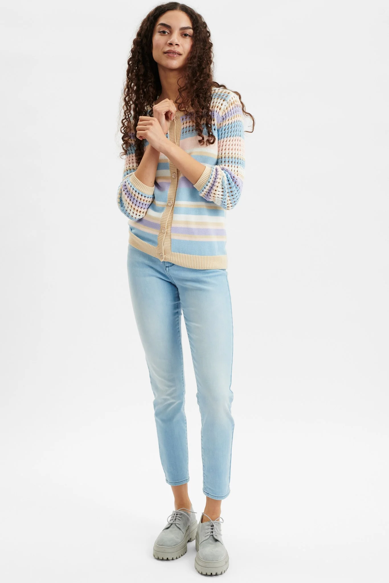 NUTENNA CARDIGAN - Blue Bell - Image 3