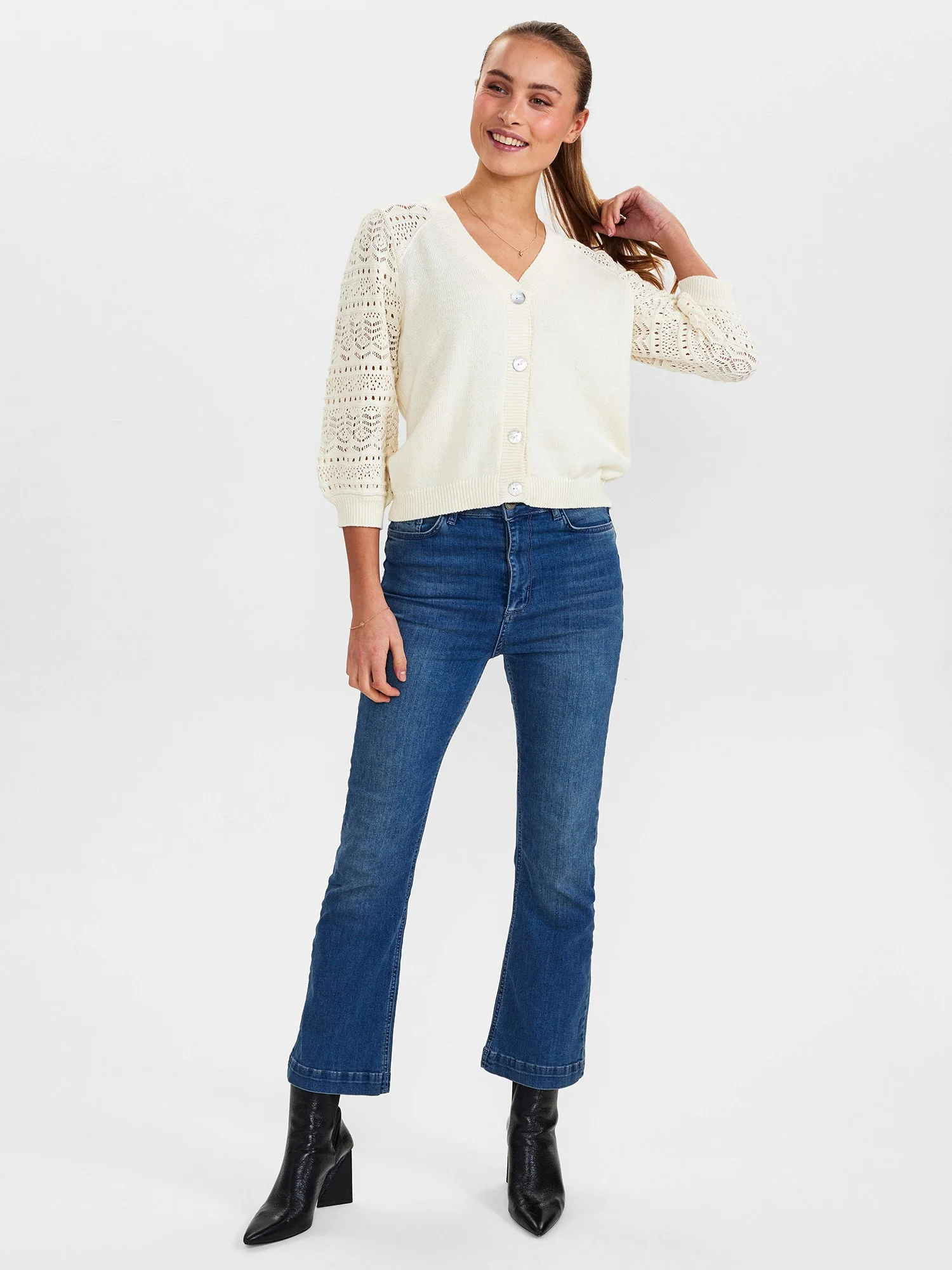 NUTIA CARDIGAN  - Birch - Image 3