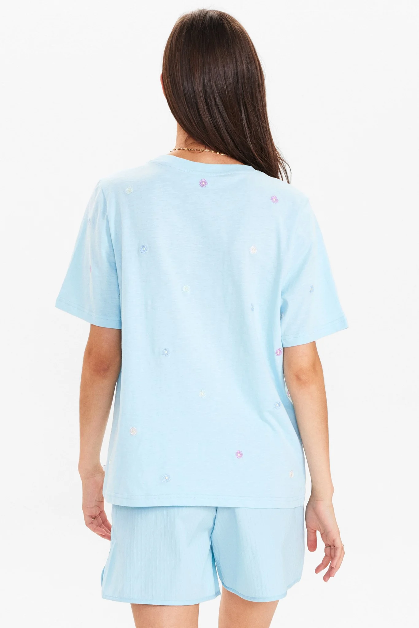 NUTORA TEE - GOTS - Crystal blue - Image 2
