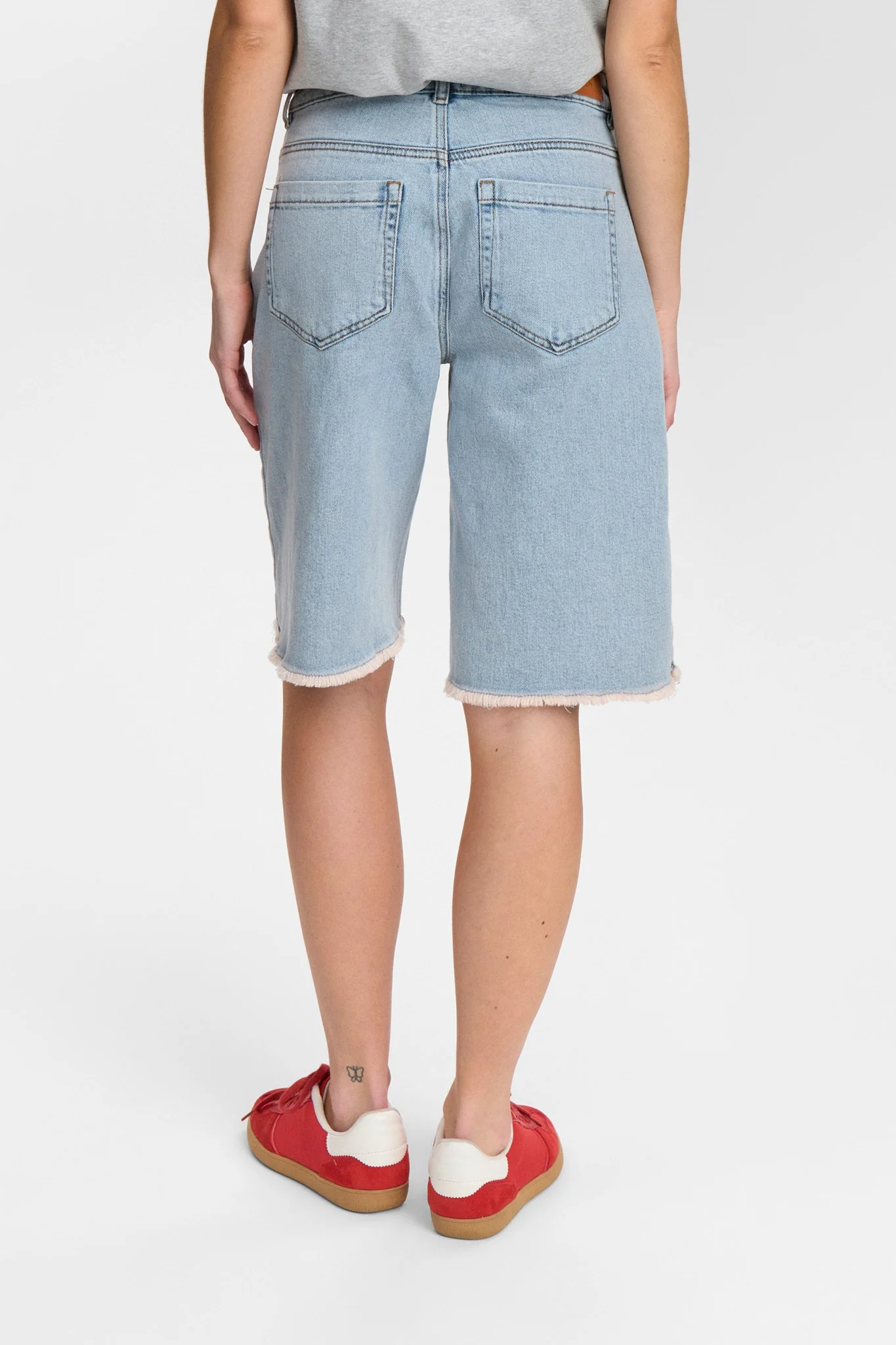 NUTORONTO SHORTS - Light Blue Denim - Image 2