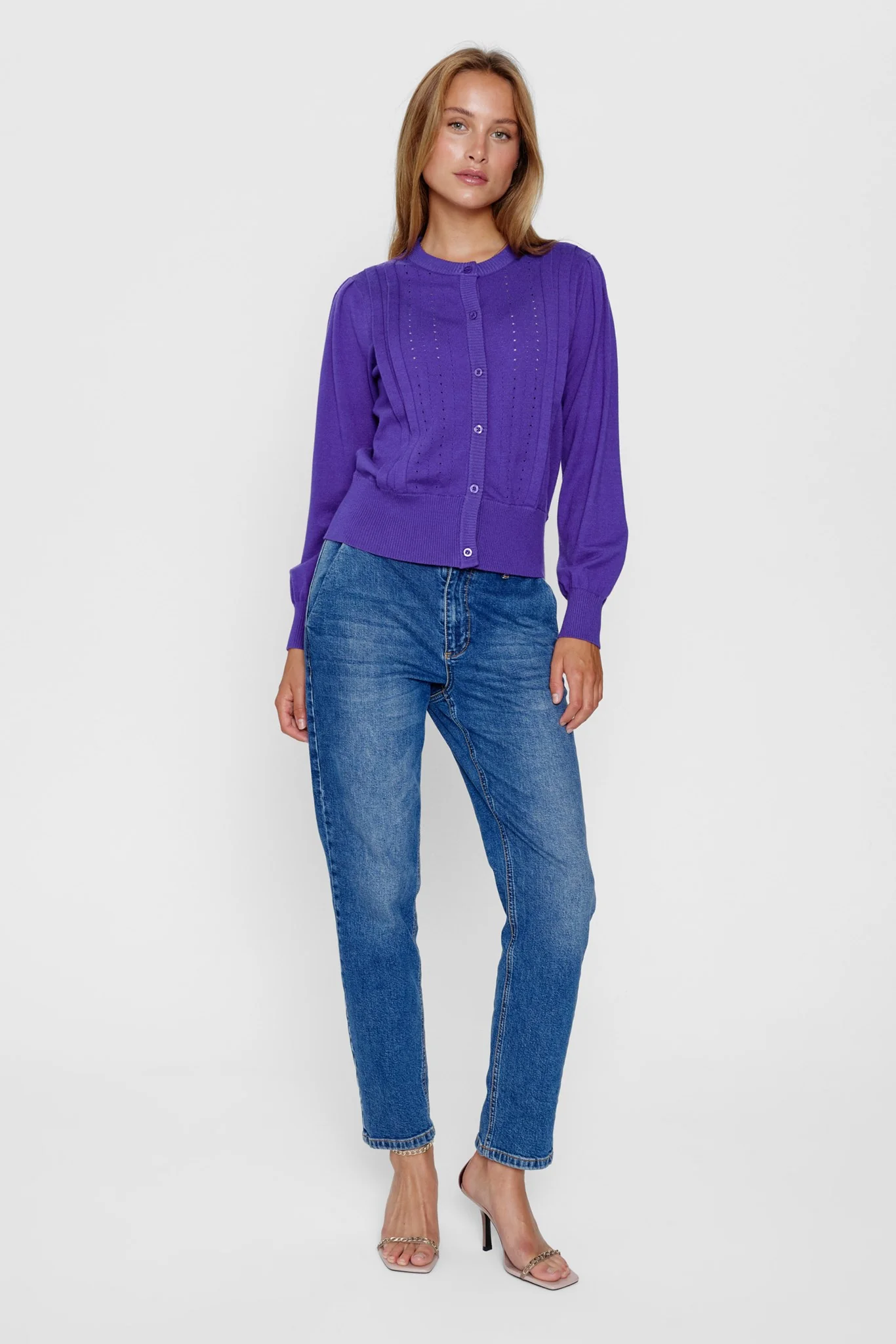 NUTRILLE CARDIGAN - Tillandsia Purple - Image 3