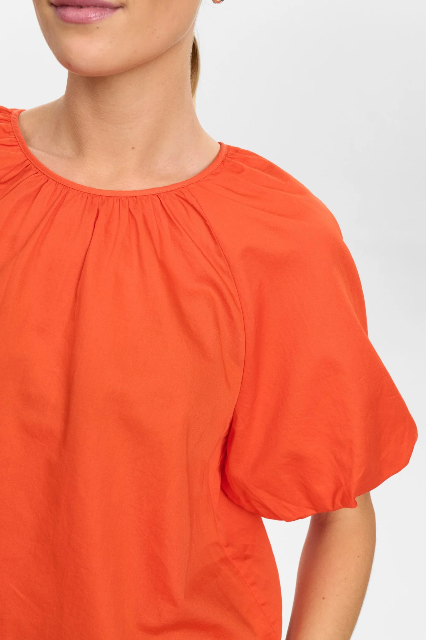 NUTRINE BLOUSE - Cherry Tomato - Image 5