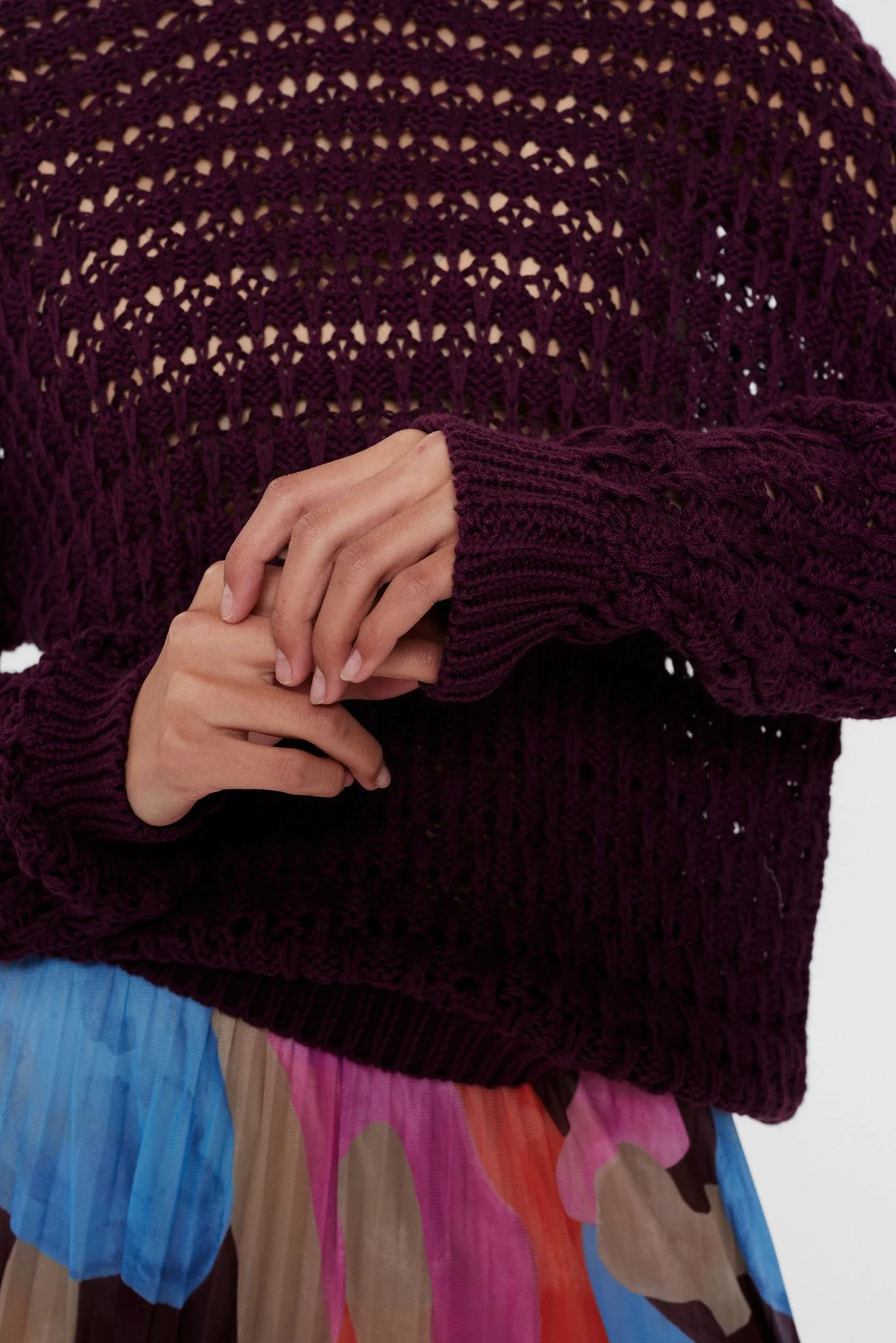 NUTRISIA CROP KNIT  - Port Royal - Image 5