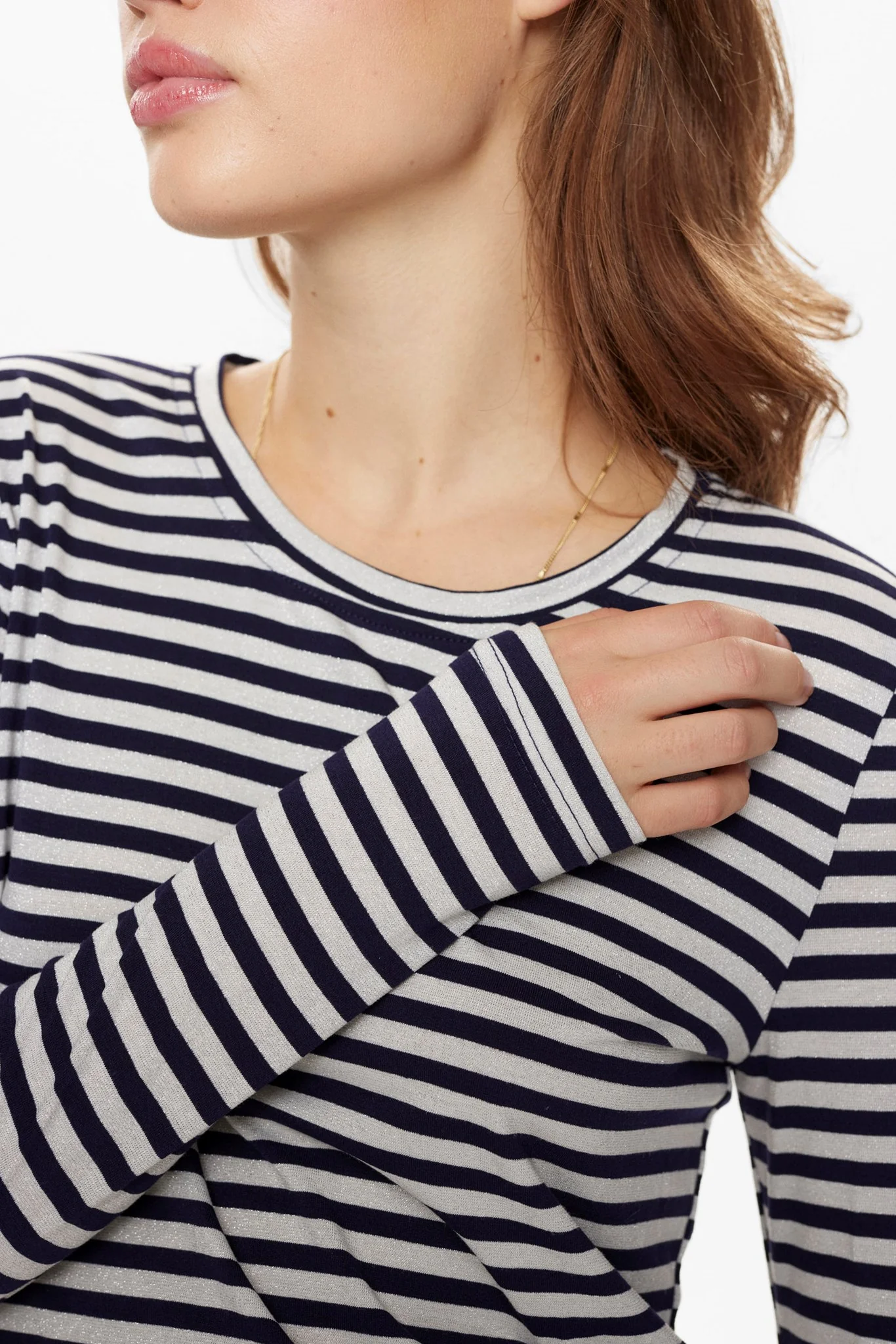 NUTRIXIE BLOUSE  - Silver - Image 3