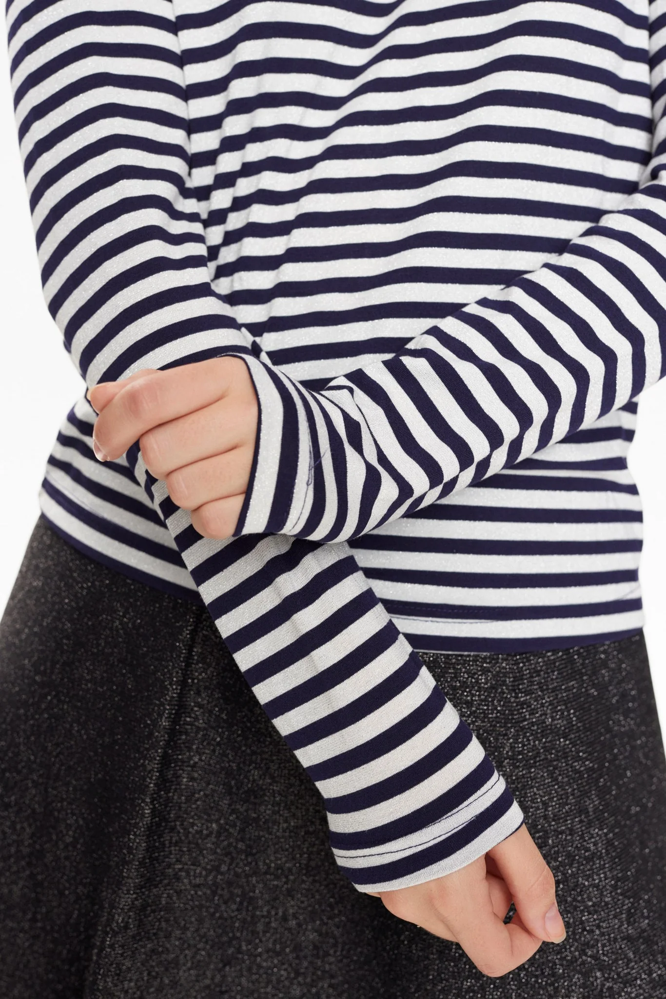 NUTRIXIE BLOUSE  - Silver - Image 4