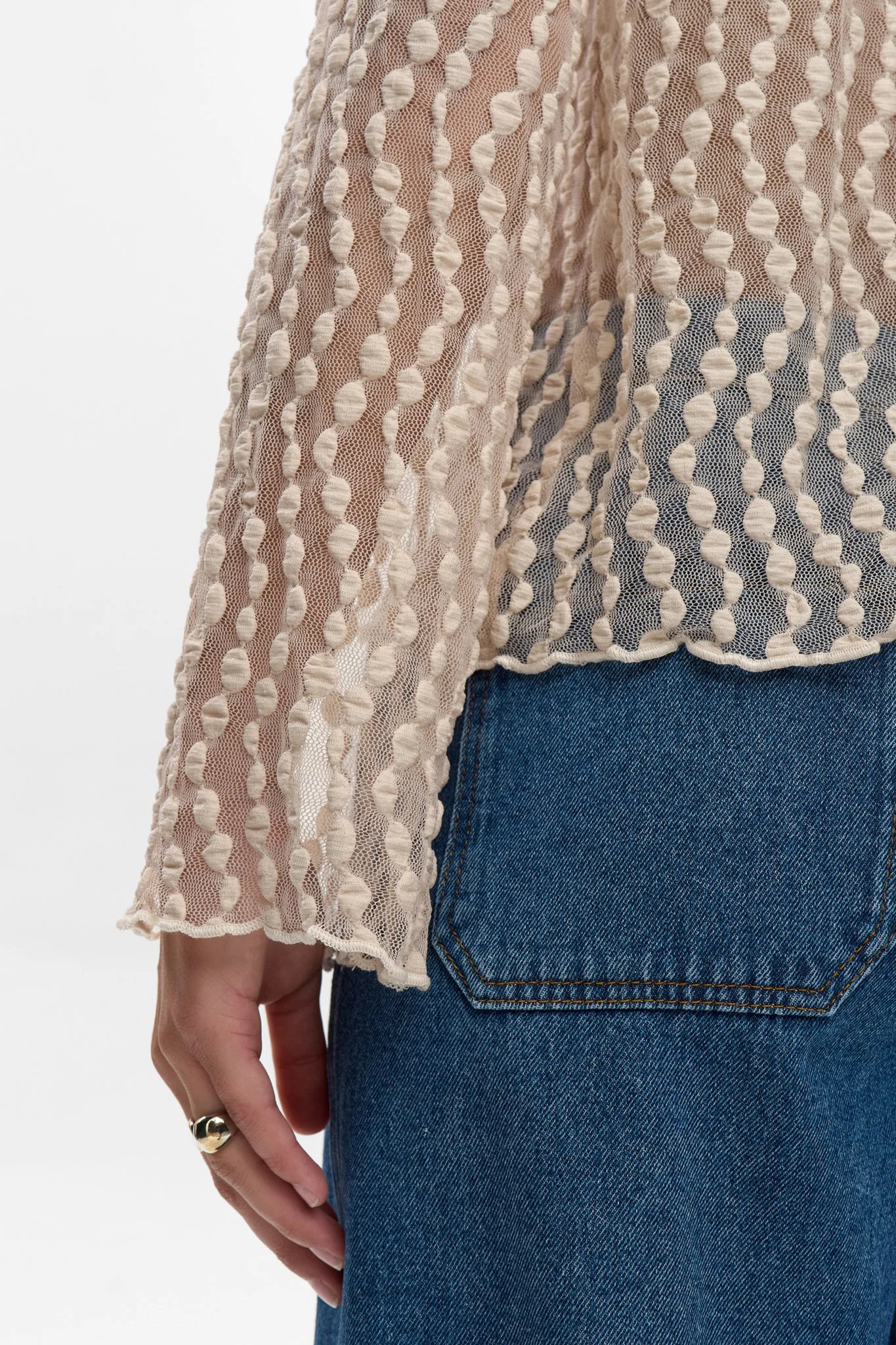 NUTURI SHIRT - Taupe Gray - Image 5
