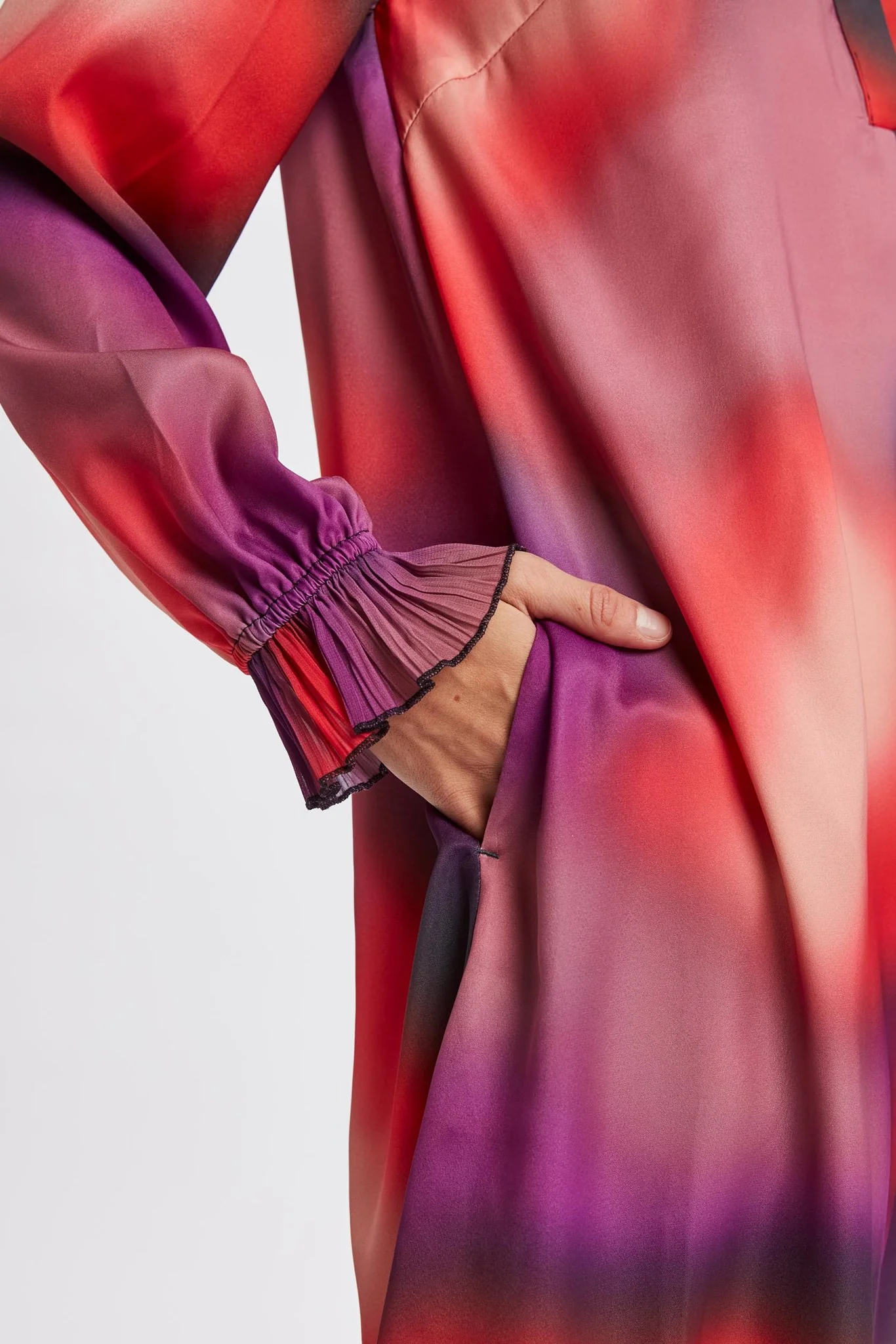NUULRIKE DRESS - Vibrant Orchid - Image 4