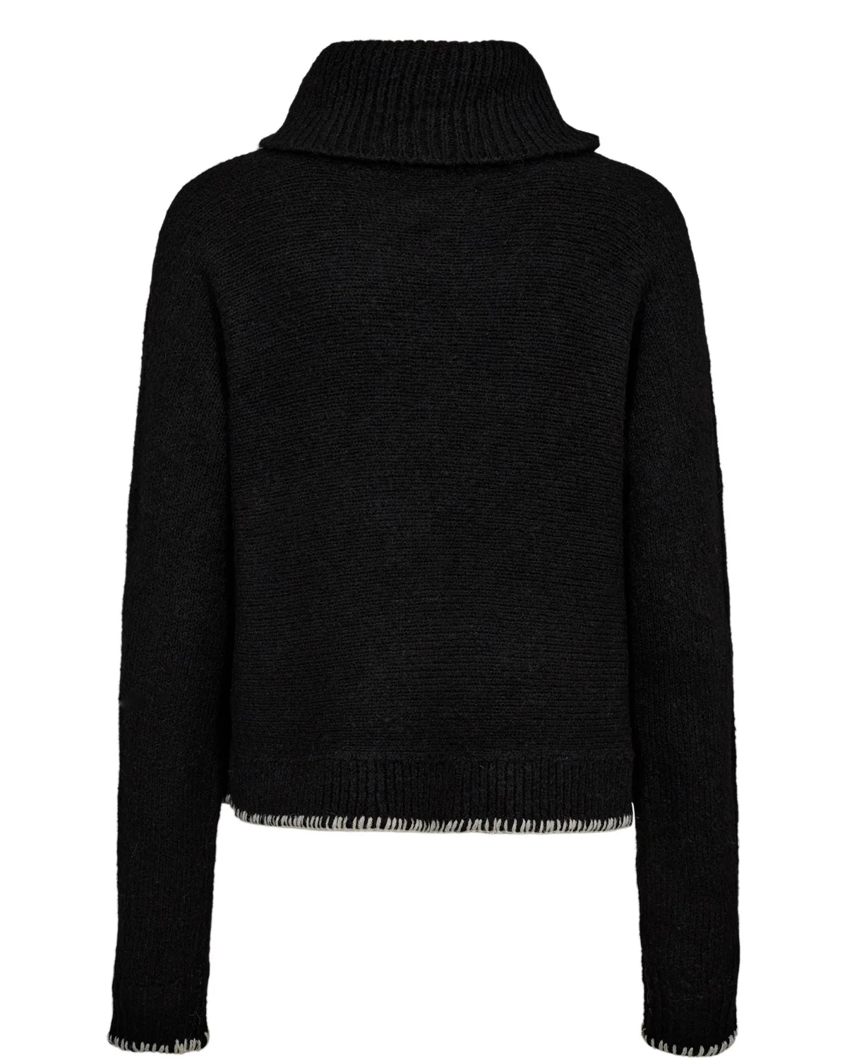 NUUMA SOLID PULLOVER - Caviar - Image 2
