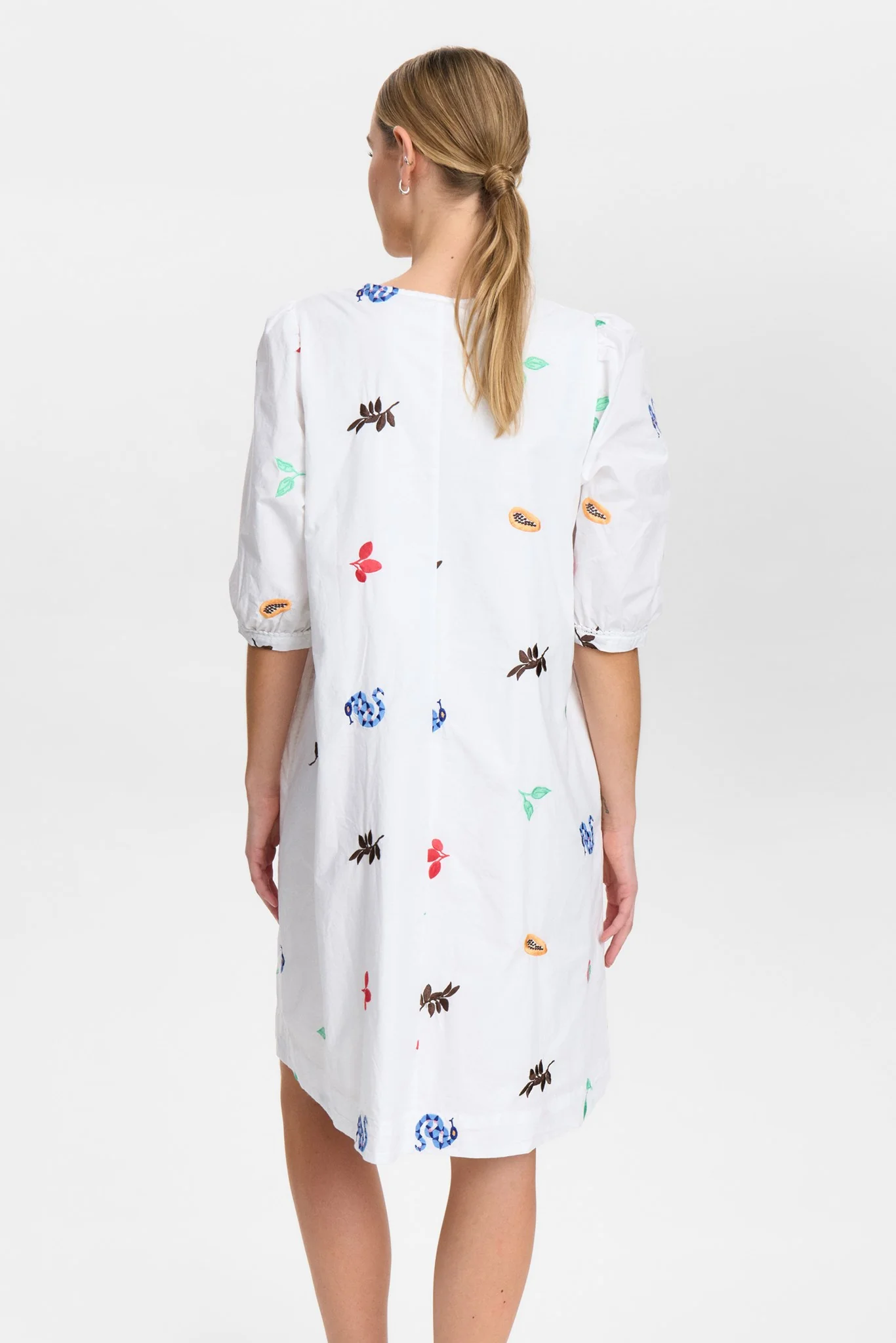 NUVALENTINE DRESS - Bright White - Image 2
