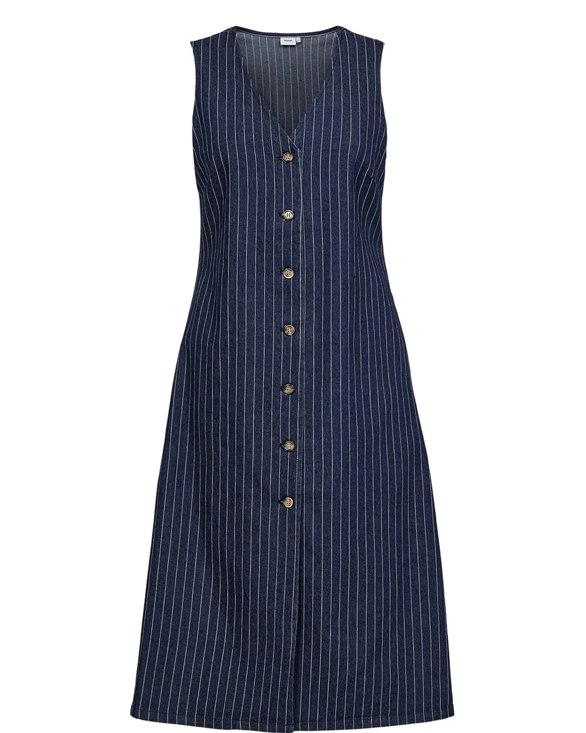 NUVIBEKE DRESS - Medium Blue Denim - Image 6