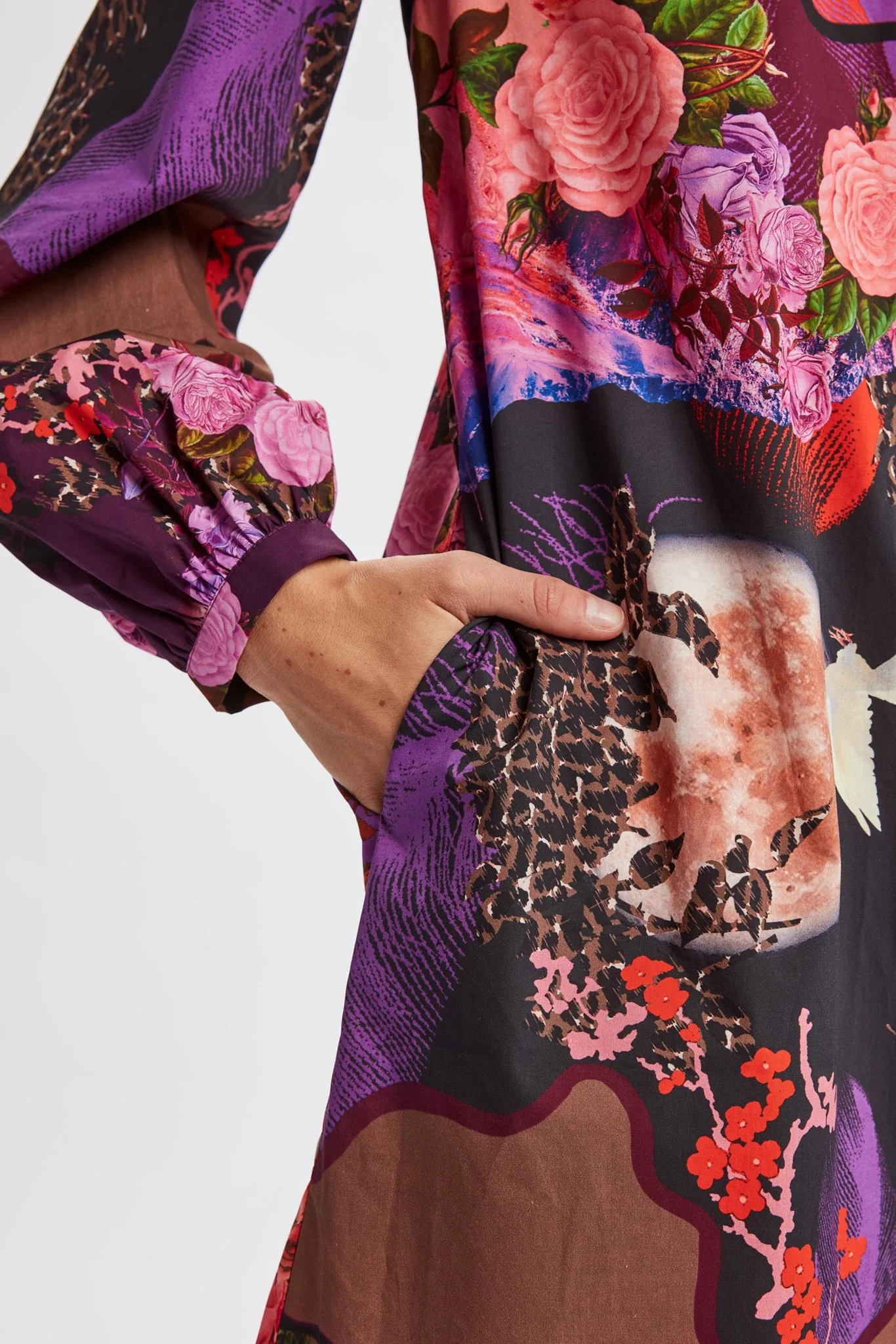 NUVICKI DRESS - Vibrant Orchid - Image 4