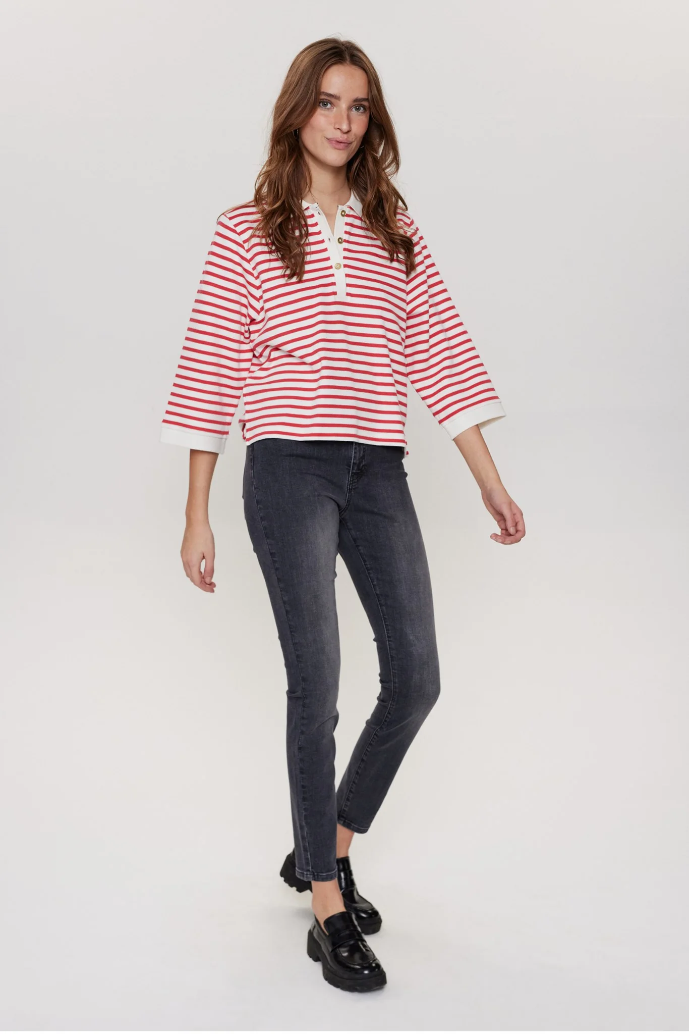 NUVICKY POLO T-SHIRT - Teaberry - Image 3