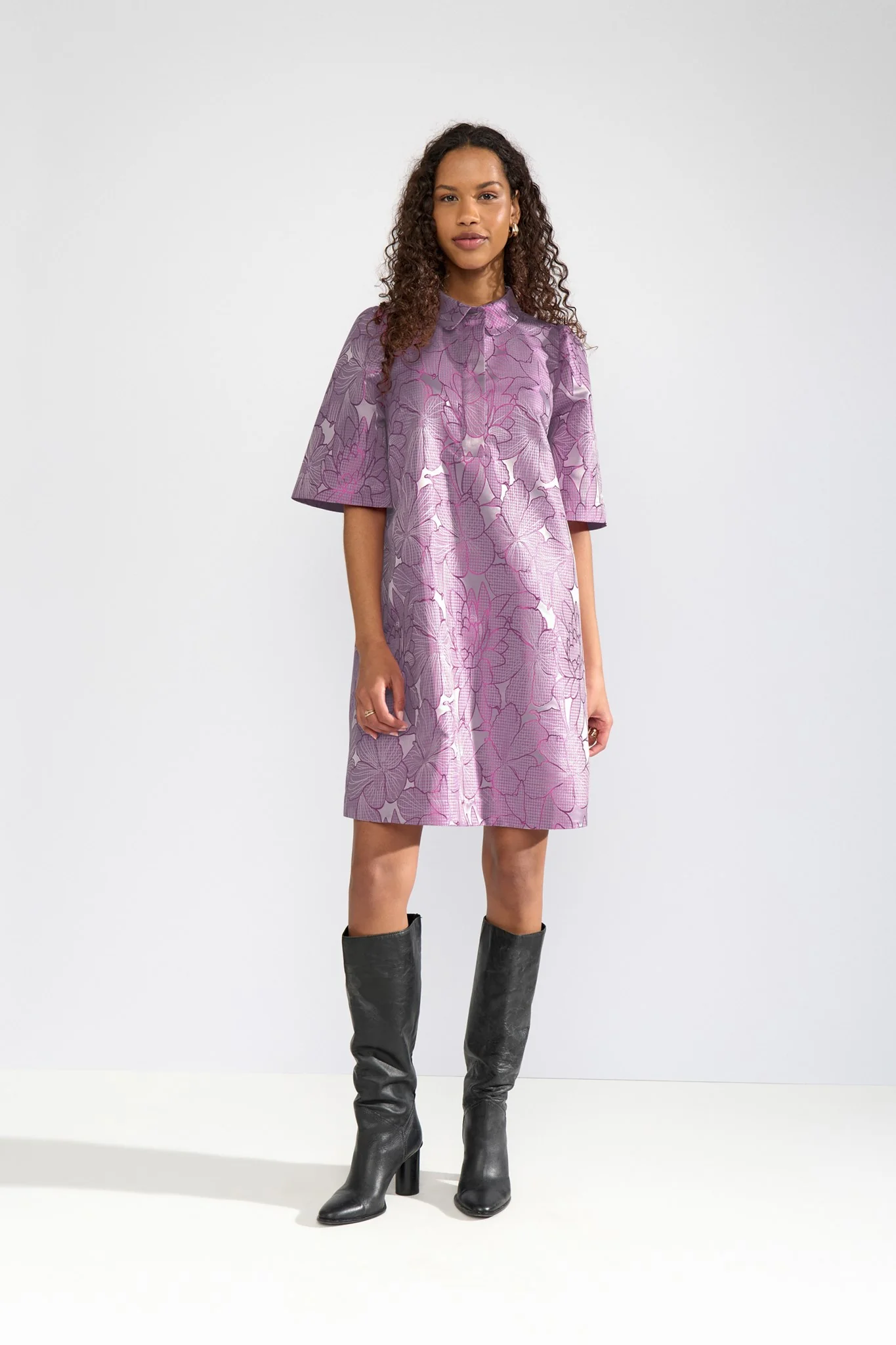 NUVIDA DRESS - Super Pink - Image 3