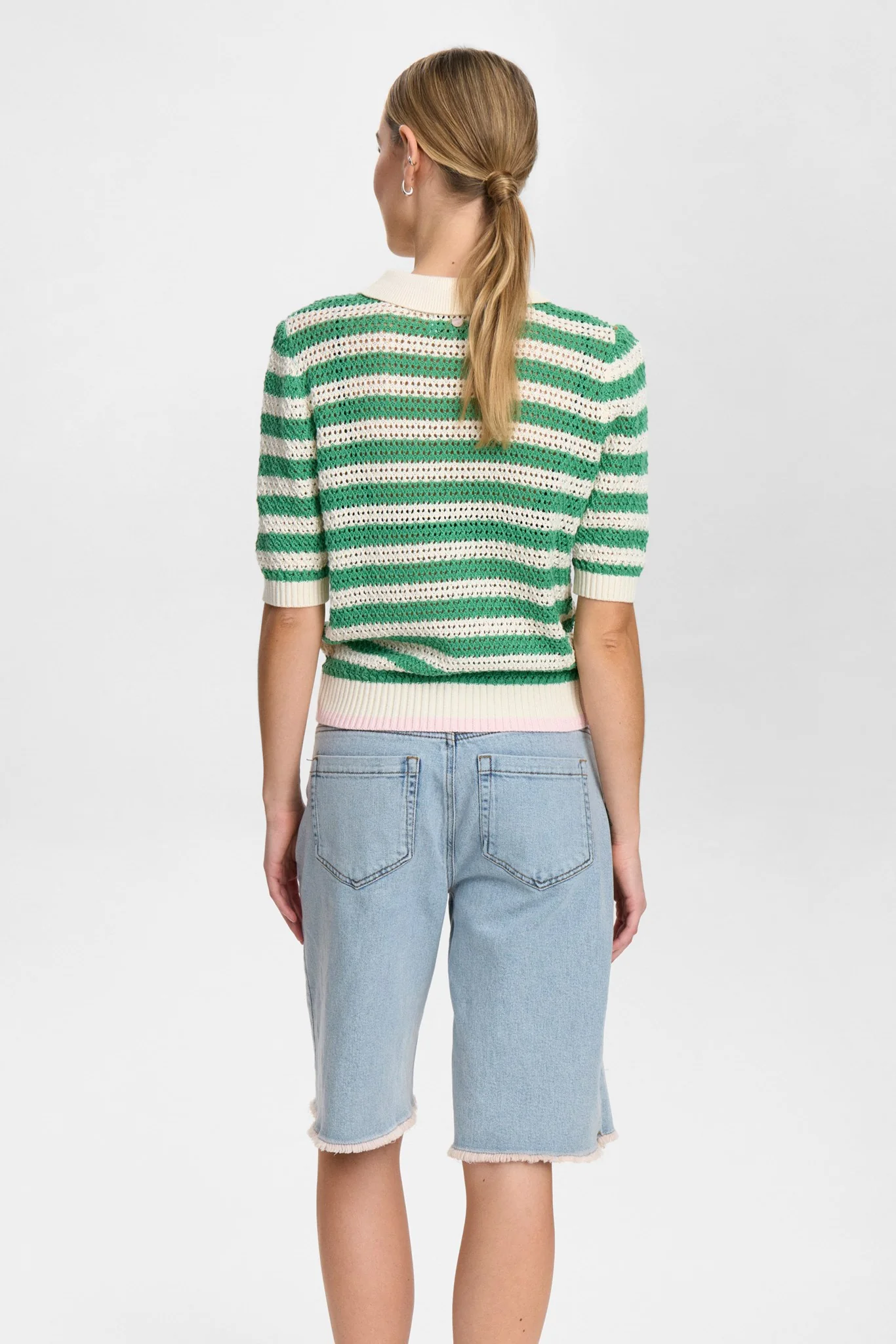 NUVILLIA SS PULLOVER  - Green Spruce - Image 2