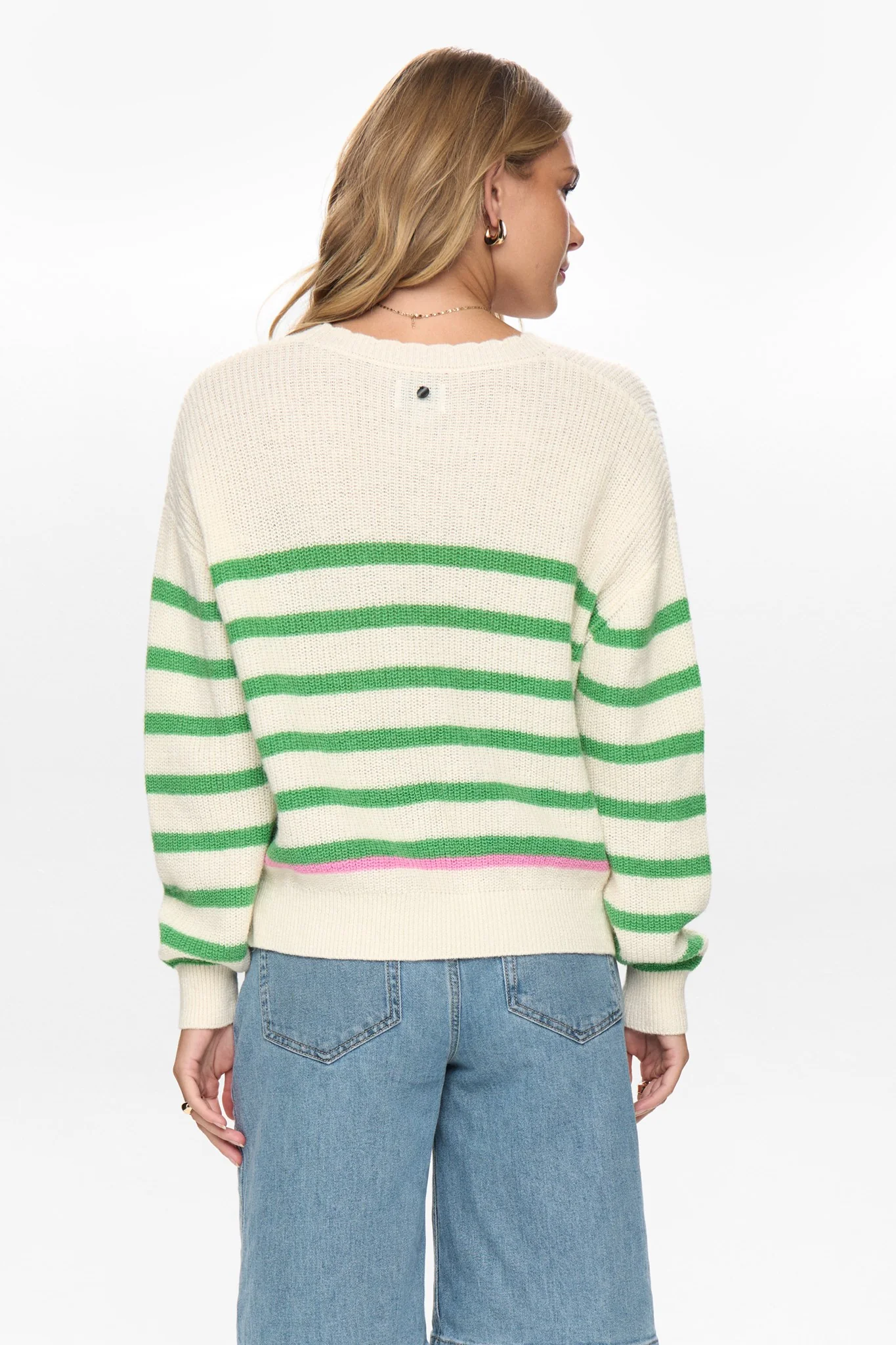 NUVINETTE PULLOVER - Vibrant Green - Image 2