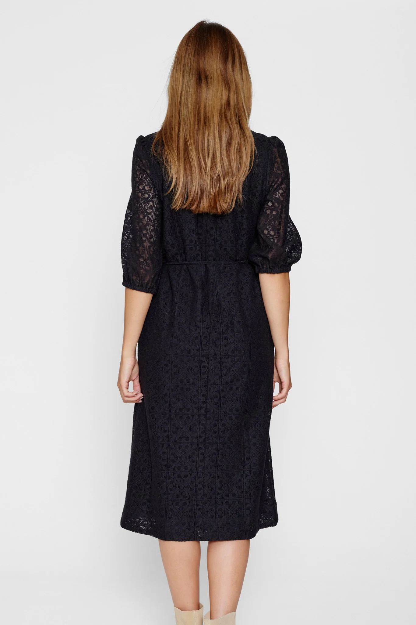 NUVIOL DRESS - Caviar - Image 2