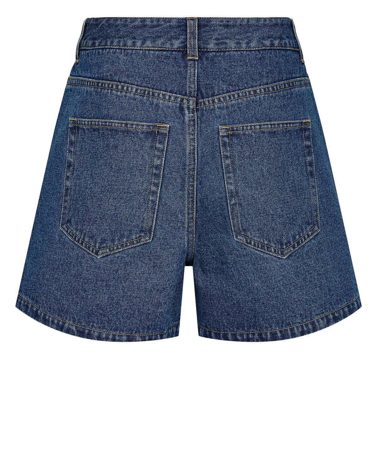 NUVIRGINIA DENIM SHORTS - Dark Blue Denim - Image 7